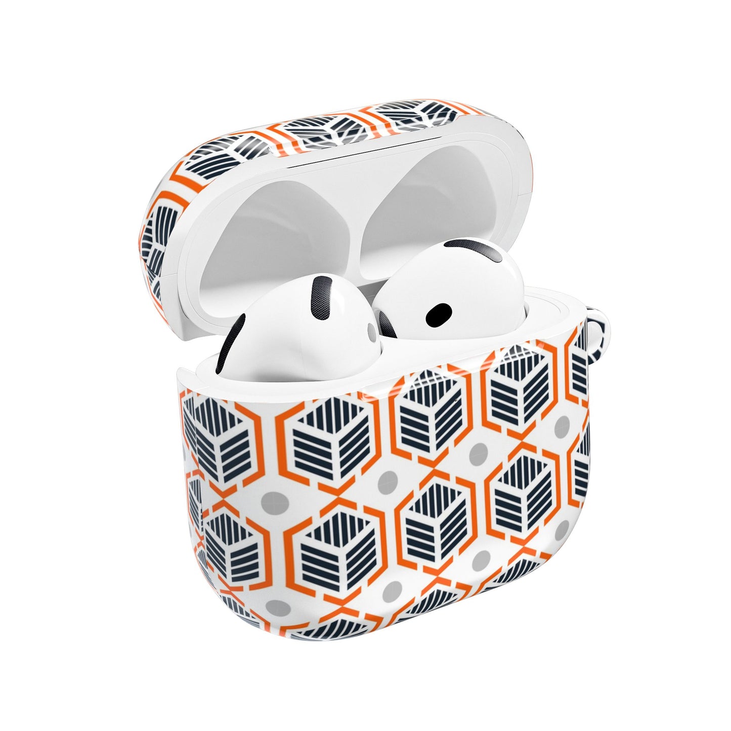 Geometric Pattern AirPod Case