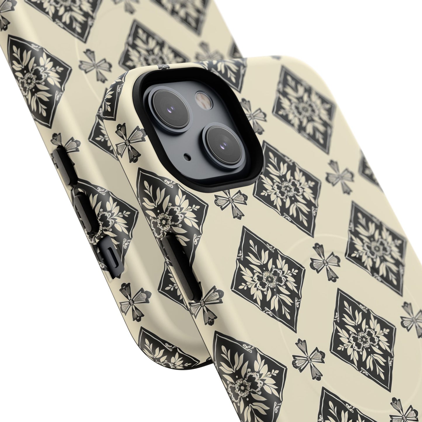 Flora Noir Tough Magnetic Case