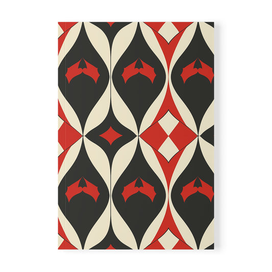 Shadow Bulb - Geometric A5 Softcover Notebook