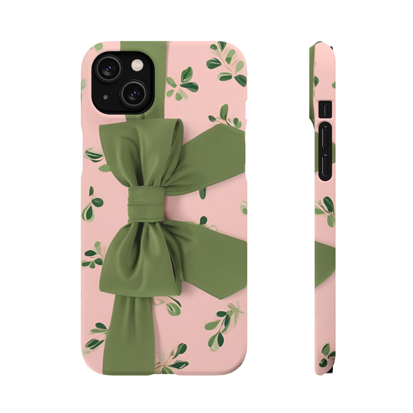 Blushing Bow Snap Case
