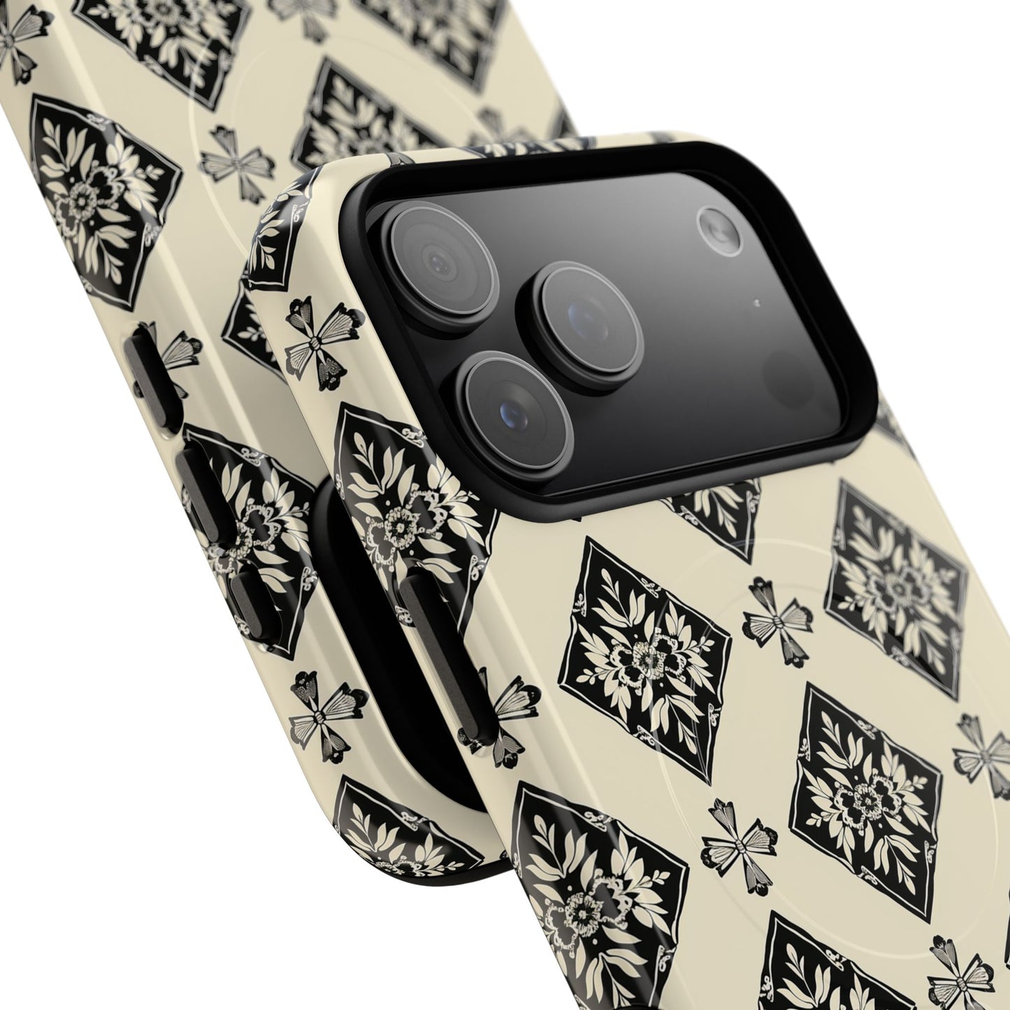 Flora Noir Tough Magnetic Case