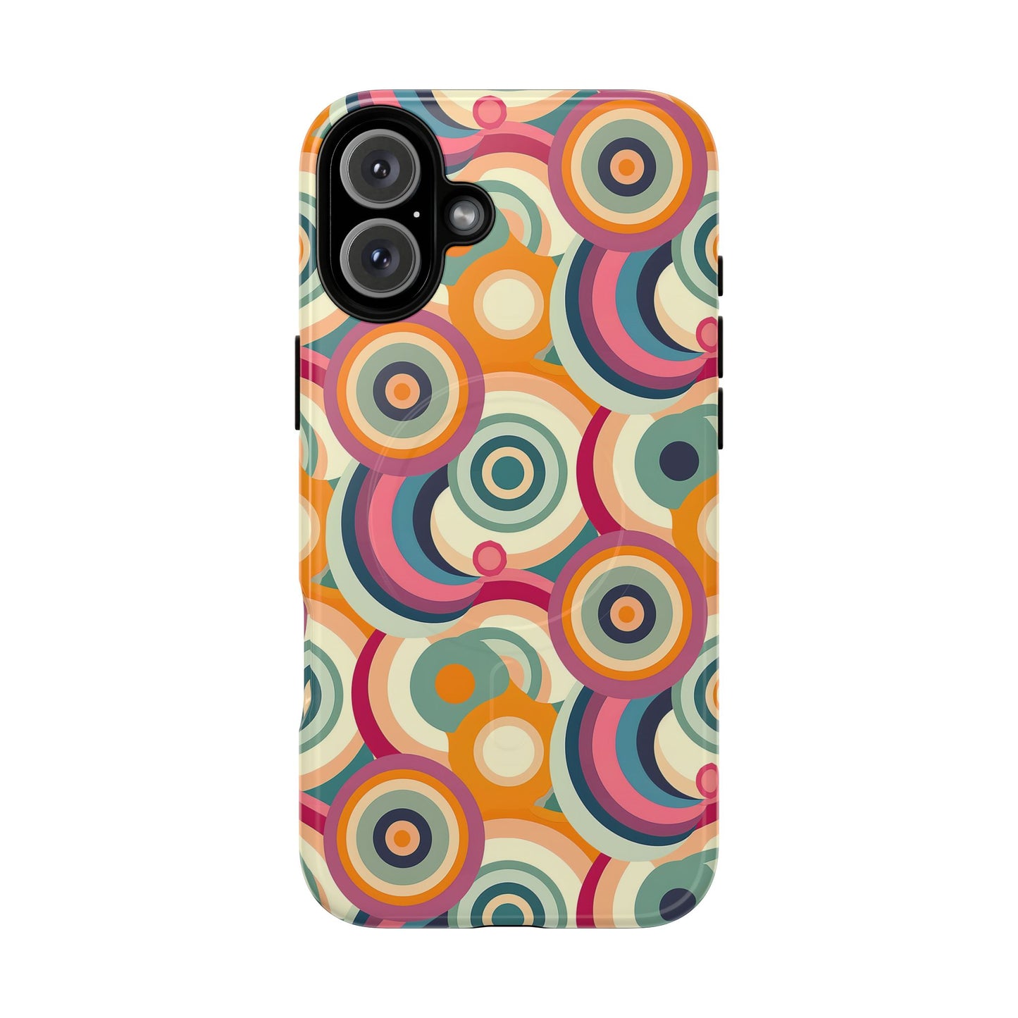 Retro Ripple Tough Magnetic Phone Case