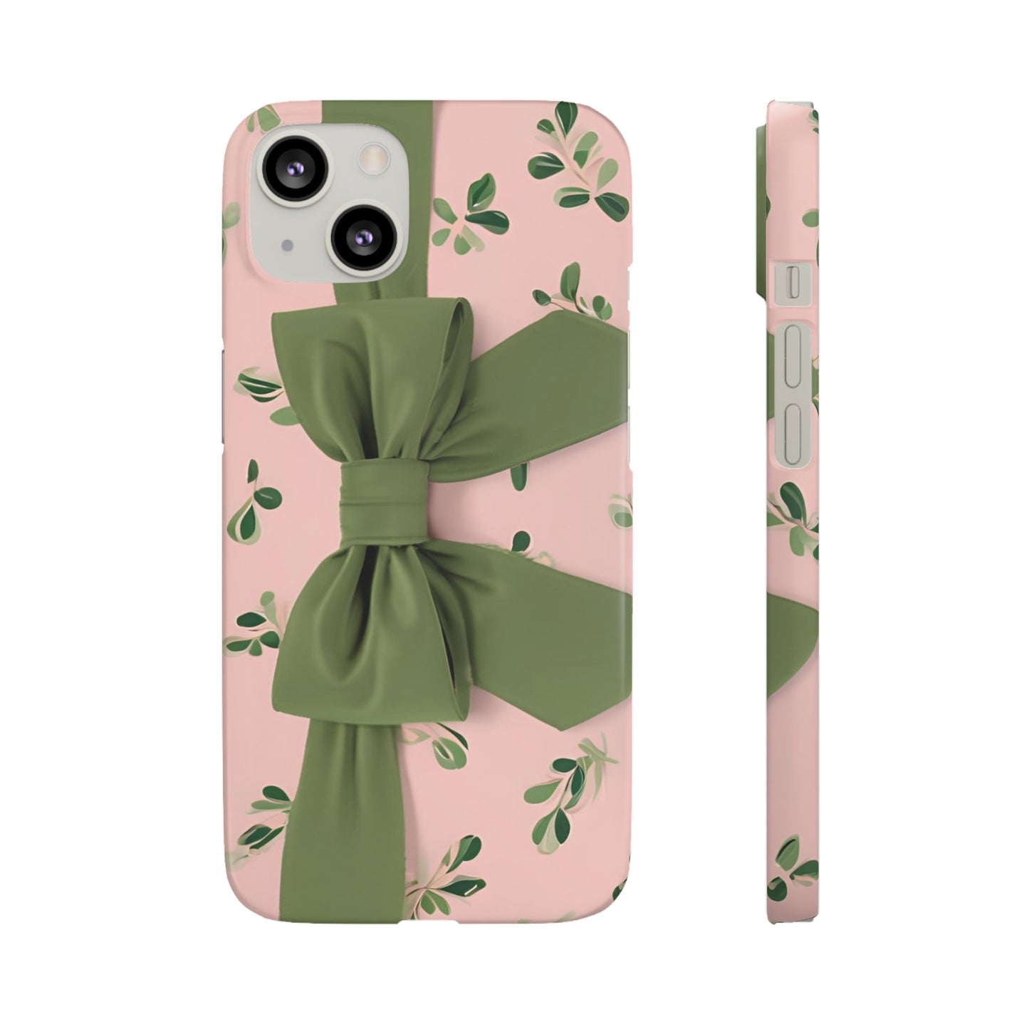 Blushing Bow Snap Case