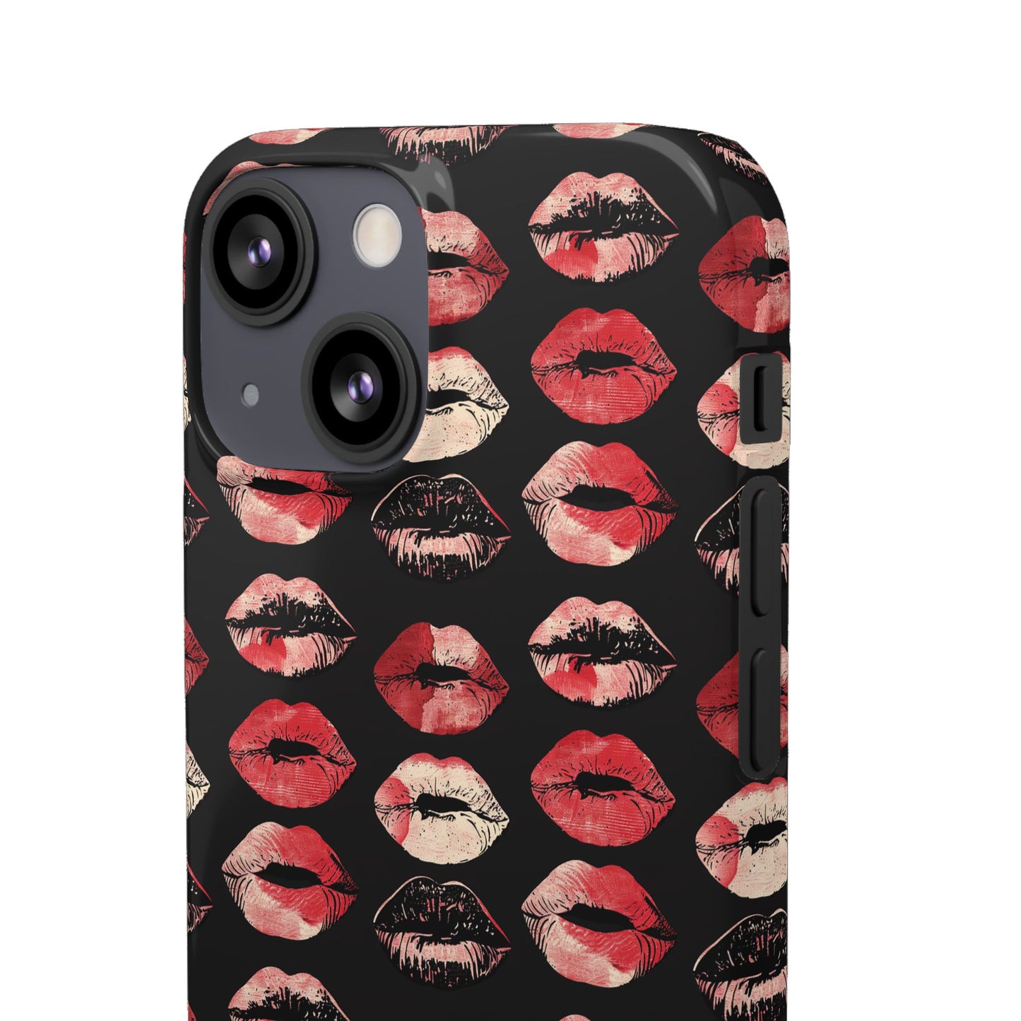 Midnight Pout Snap Phone Case