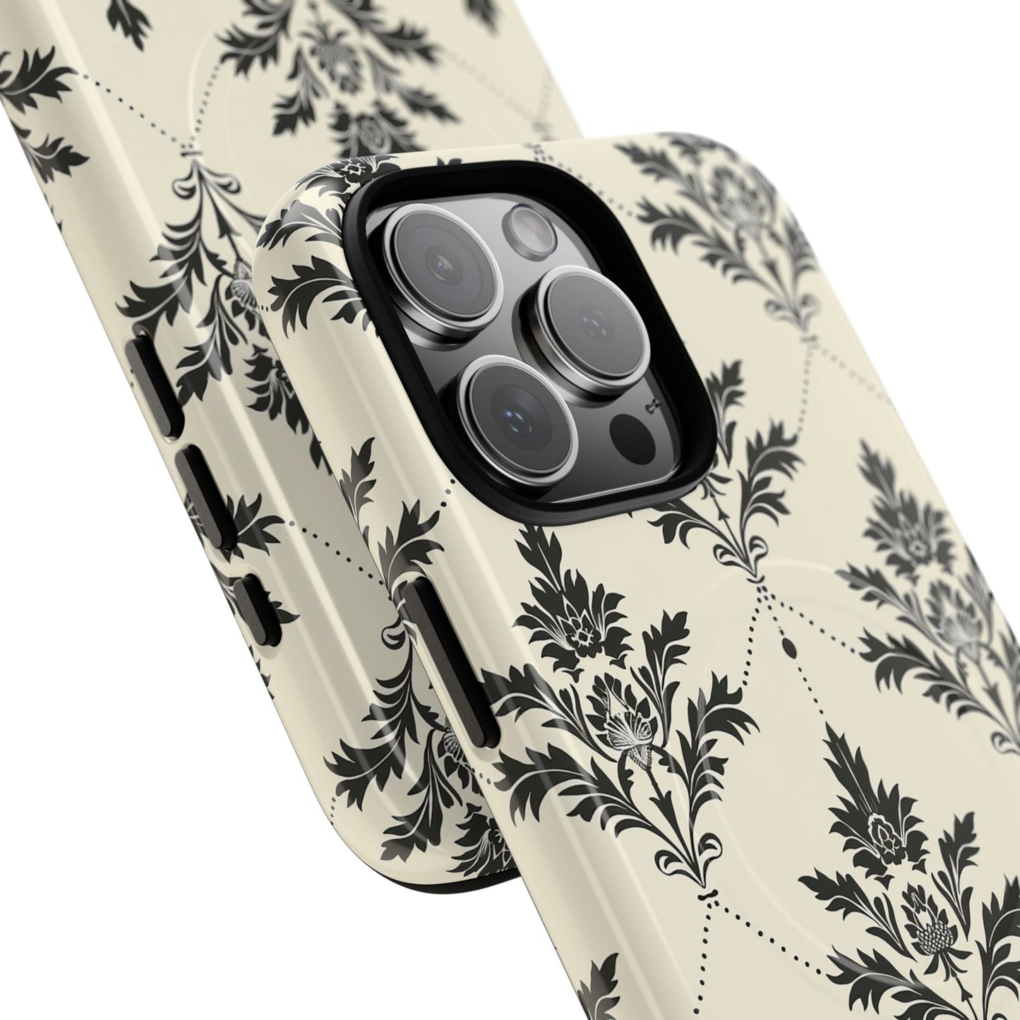 Midnight Damask Tough Magnetic Case