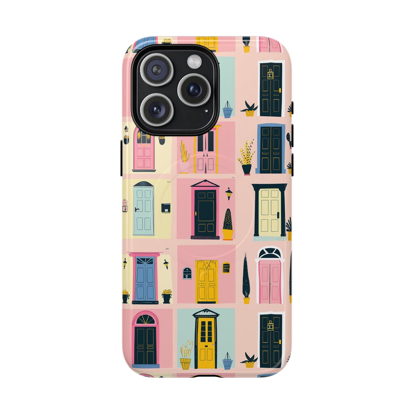 Rosy Entry Tough Magnetic Phone Case
