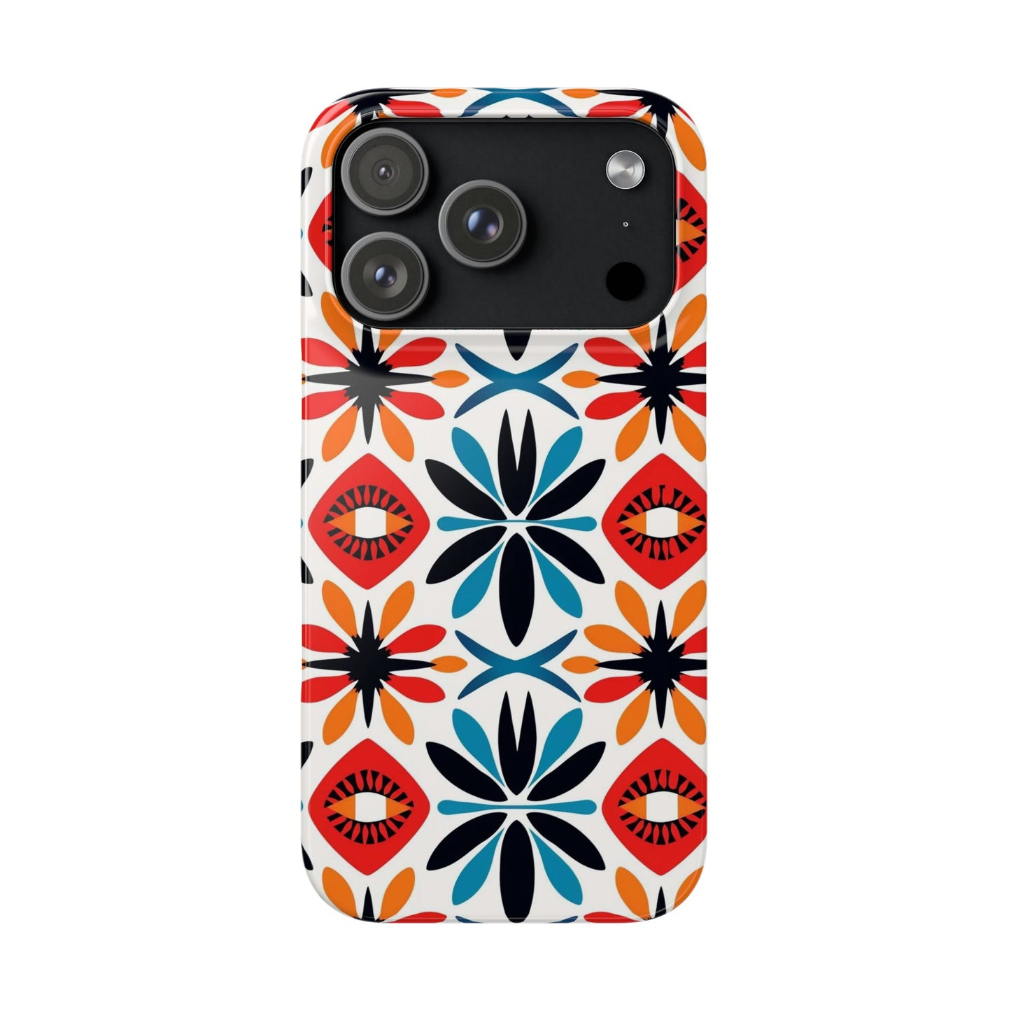 Electric Blooms Snap Case