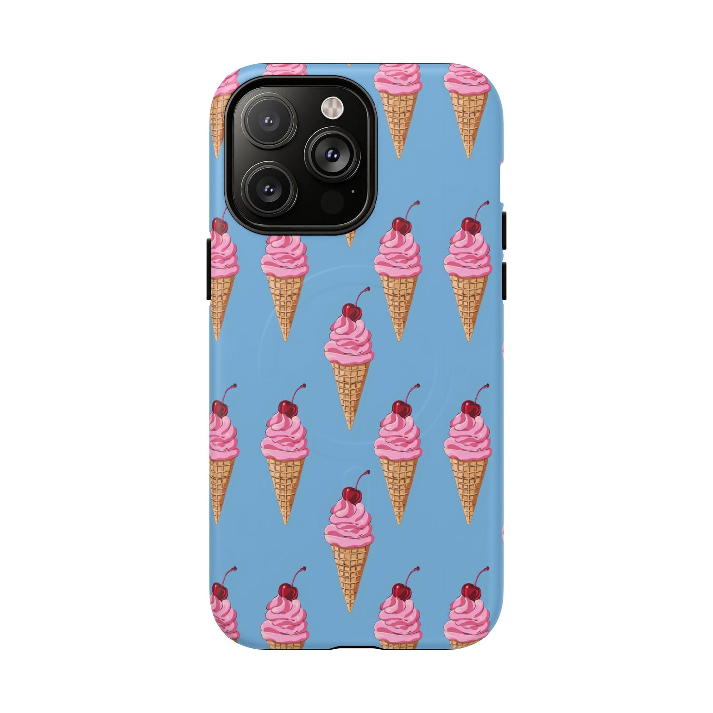 Cherry Swirl Tough Magnetic Phone Case