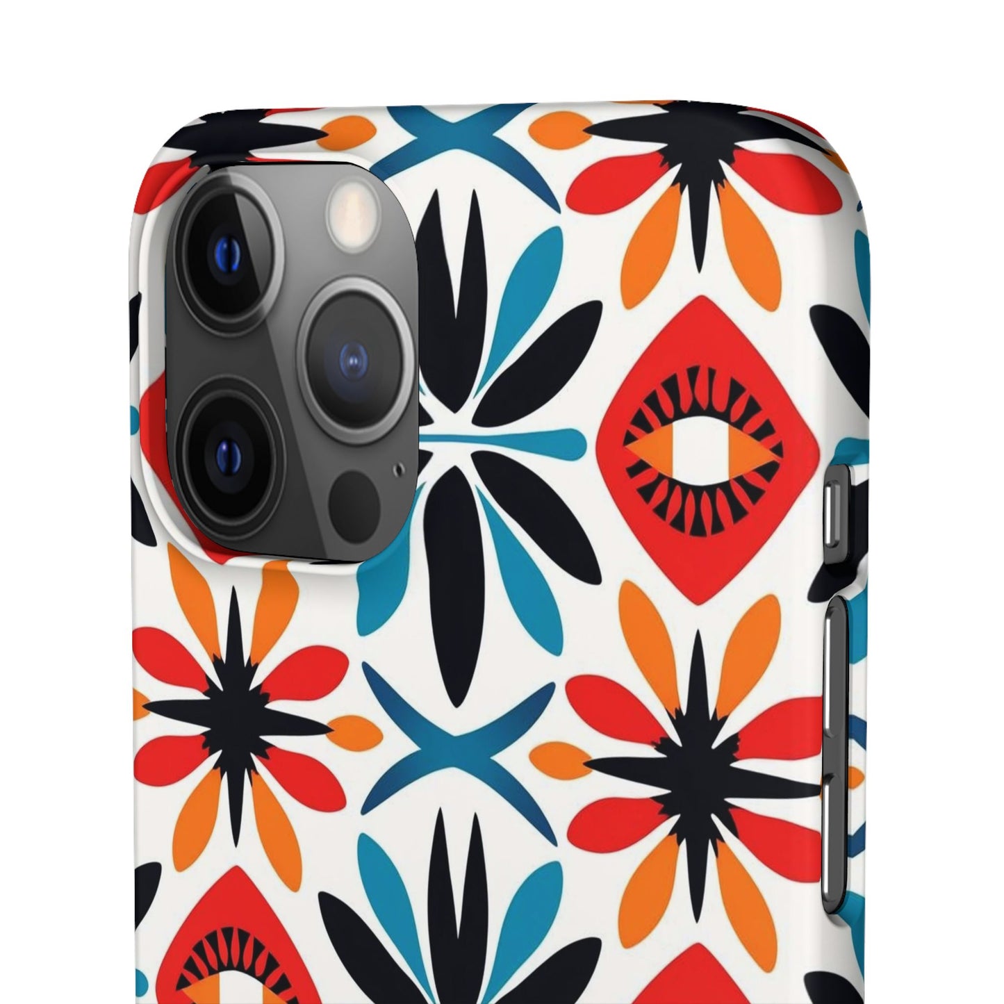 Electric Blooms Snap Case