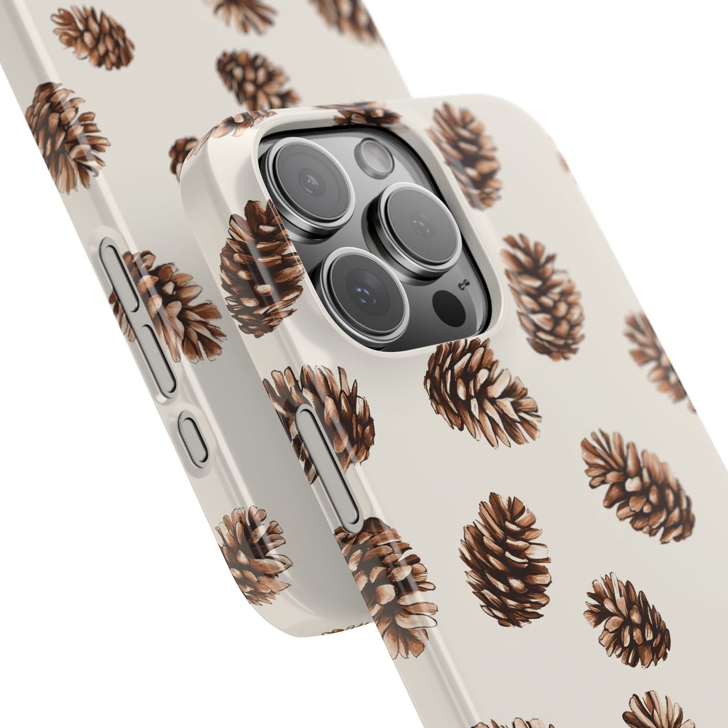 Woodland- Pine Cone Snap Phone Case