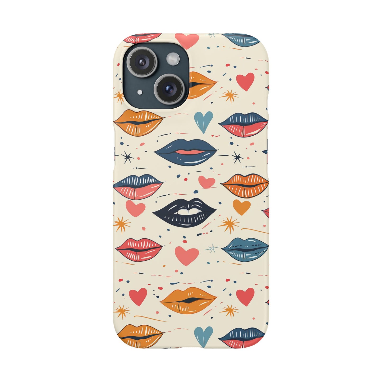 Read My Lips Snap Case