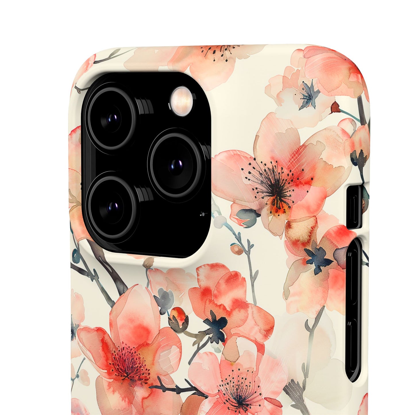 Cherry Veil Phone Snap Case