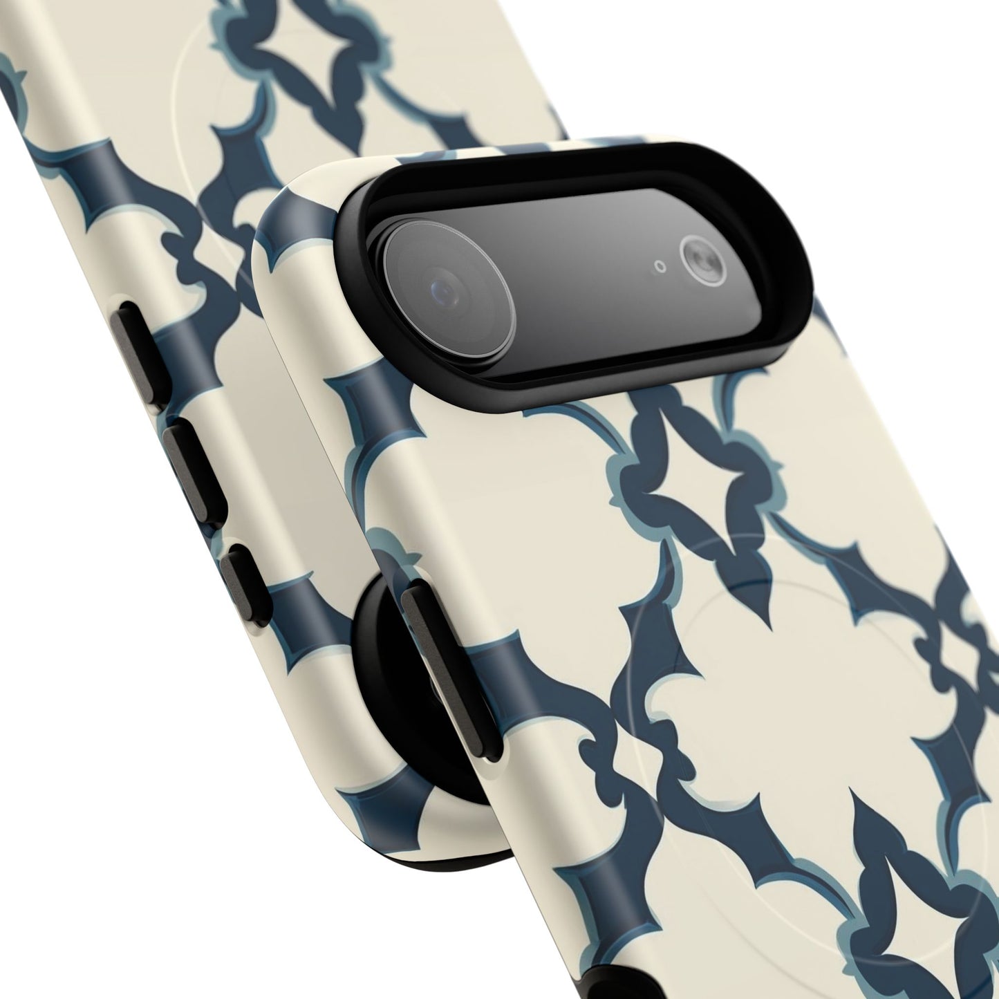 Midnight Quatrefoil Tough Magnetic Case