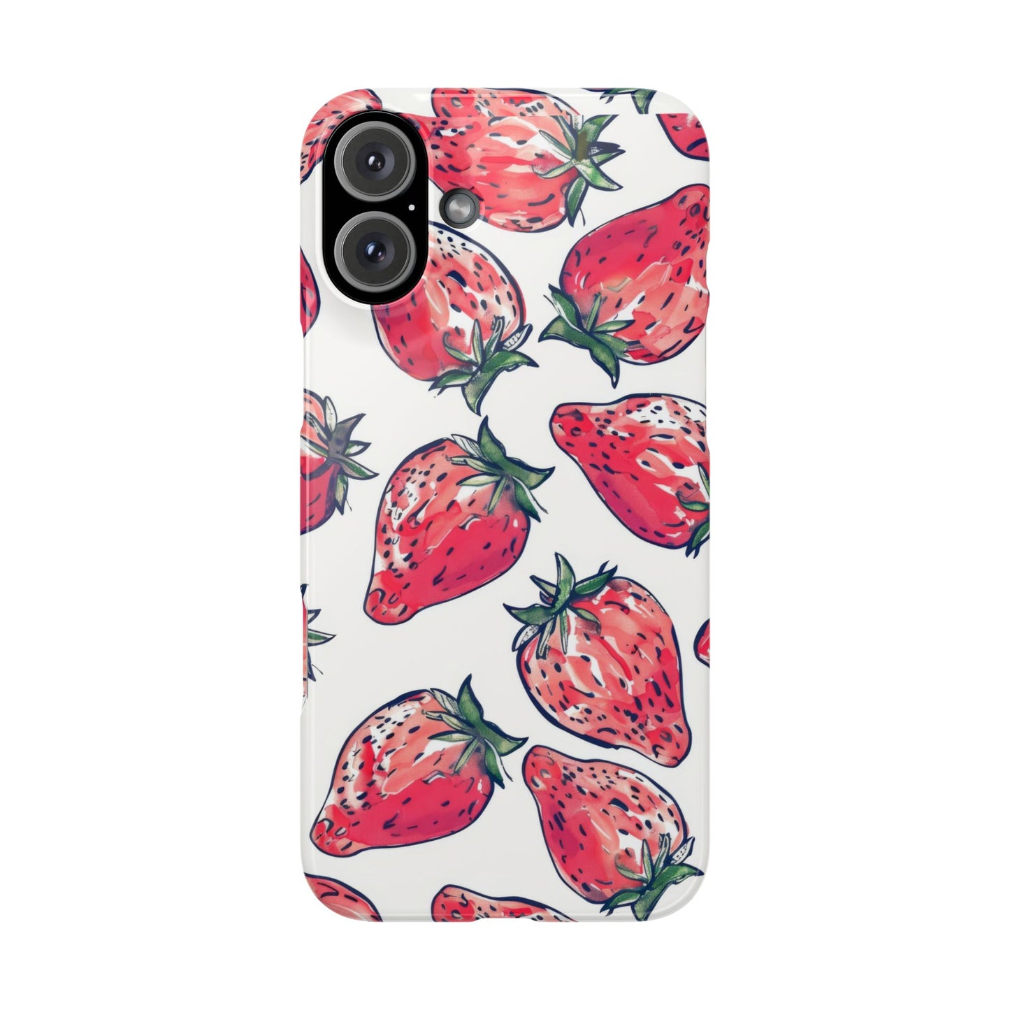 Creamy Berry Phone Snap Case