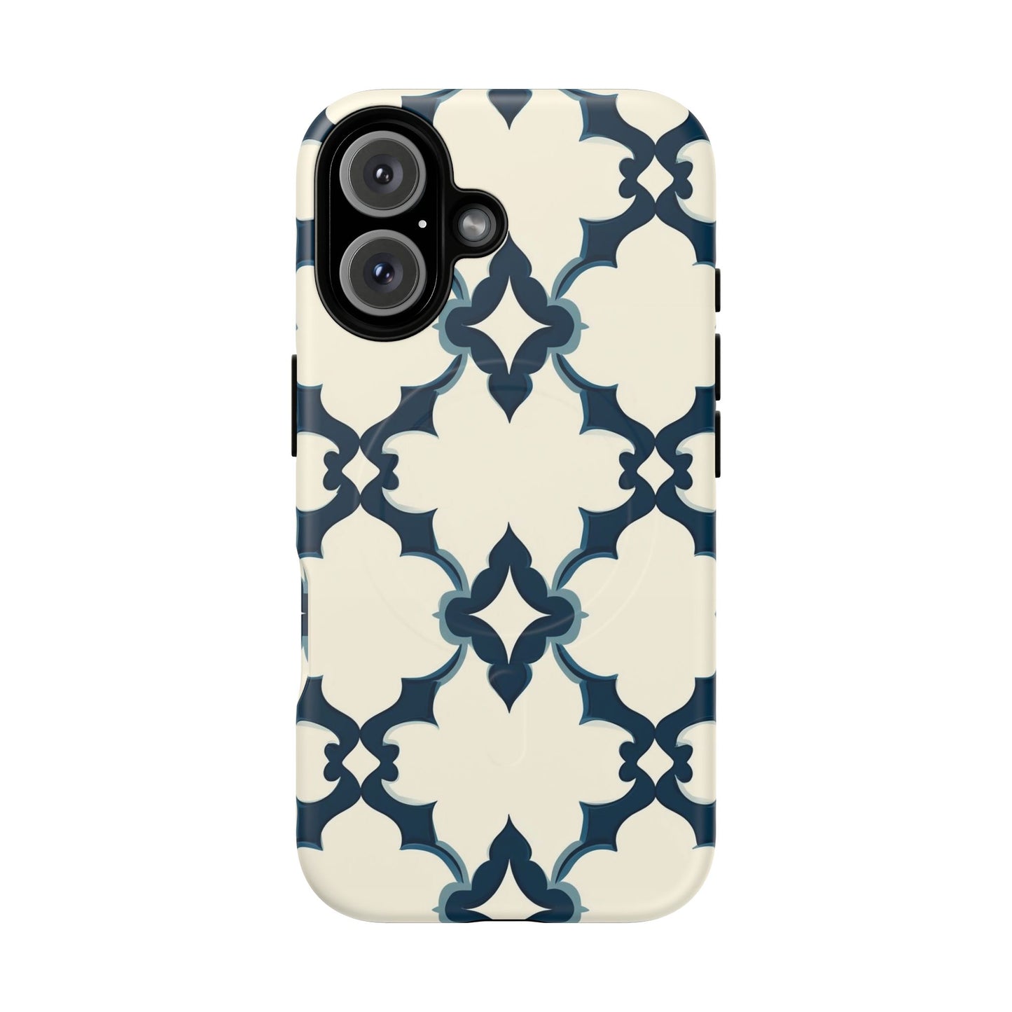 Midnight Quatrefoil Tough Magnetic Case