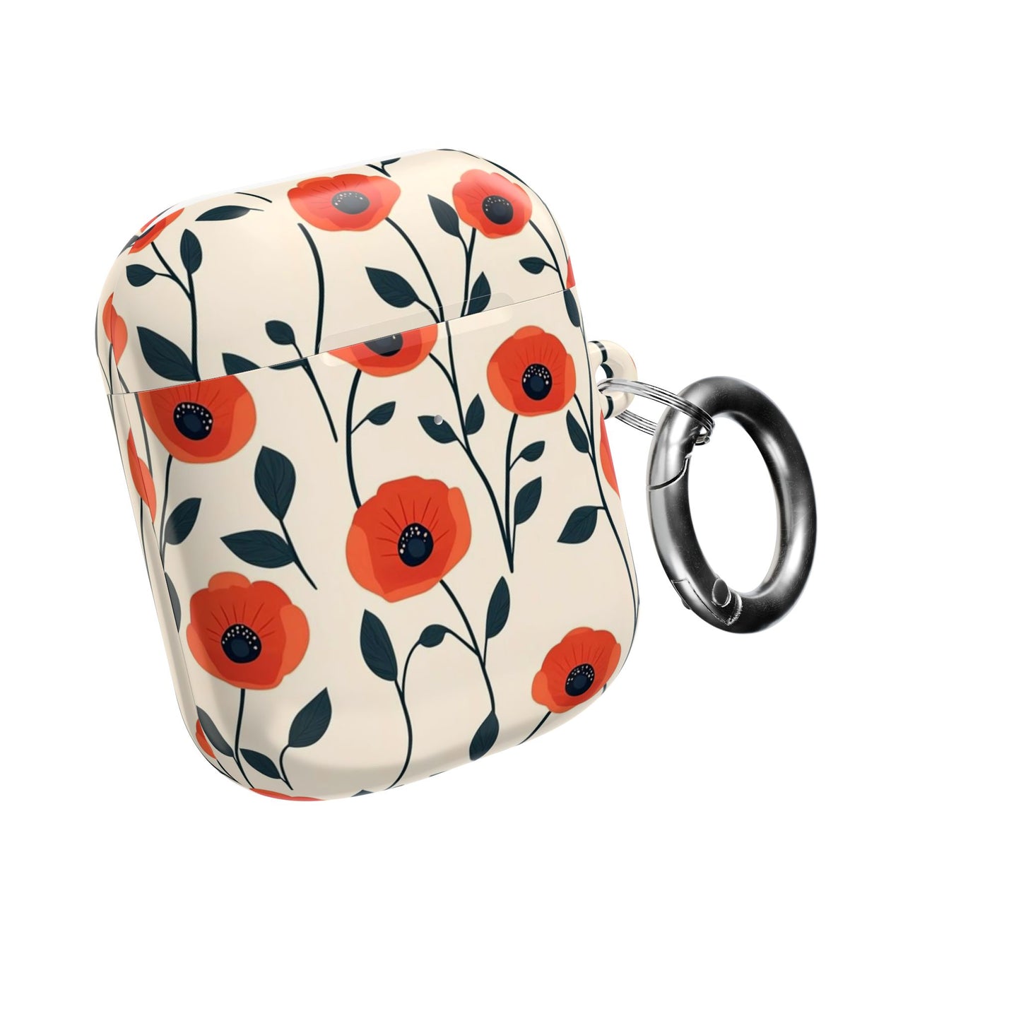 Poppy Fields AirPod Case