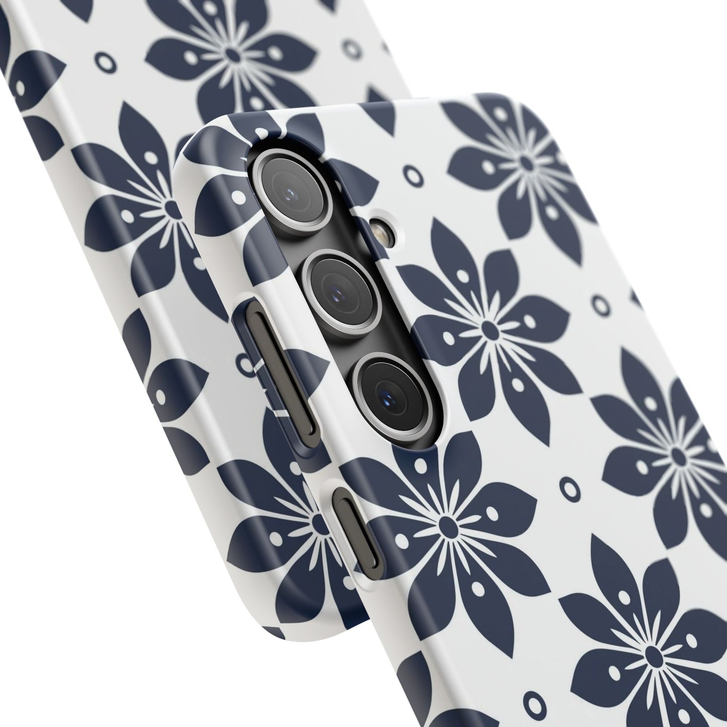 Azure Lattice Snap Case