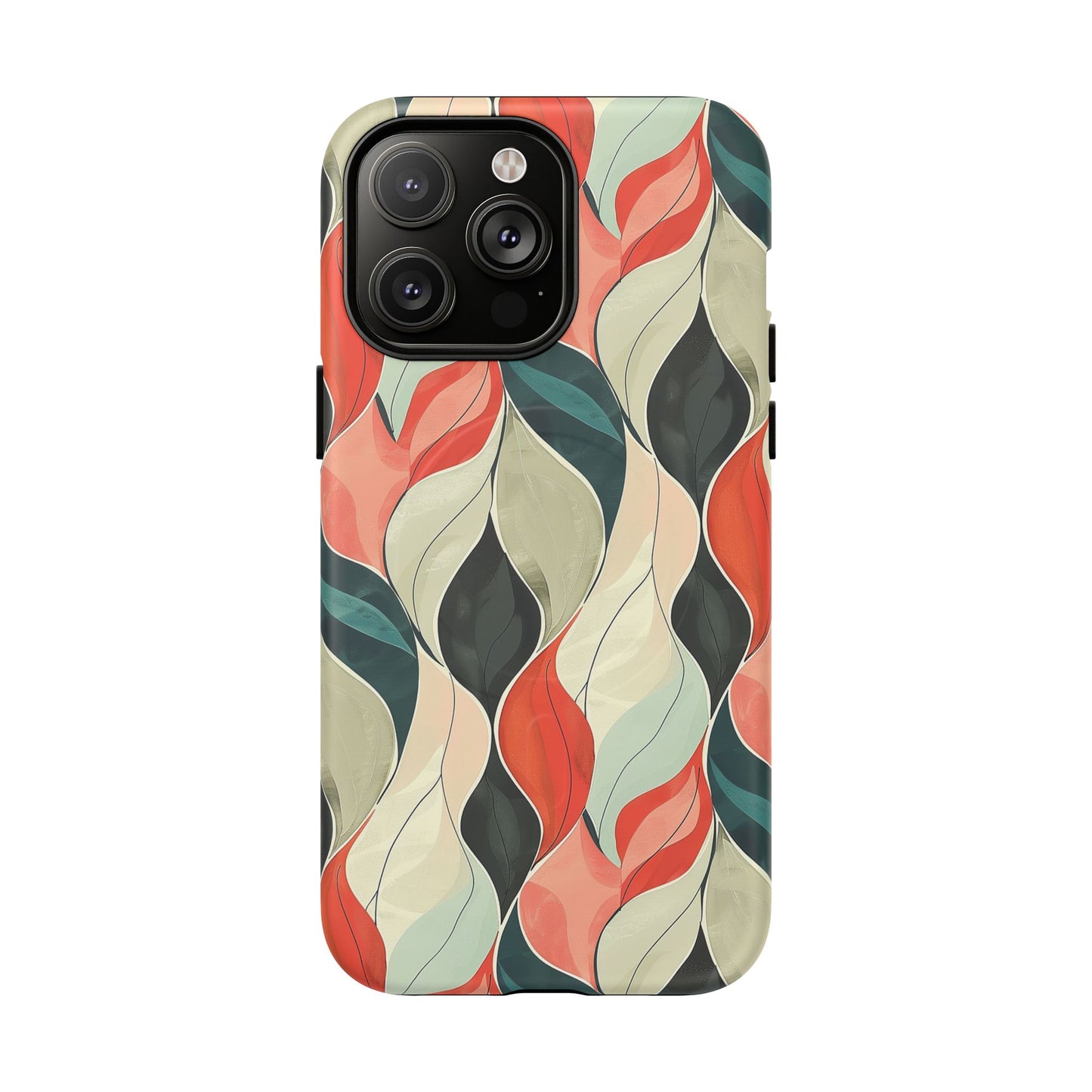 Soft Swirl Floral Tough Magnetic Case