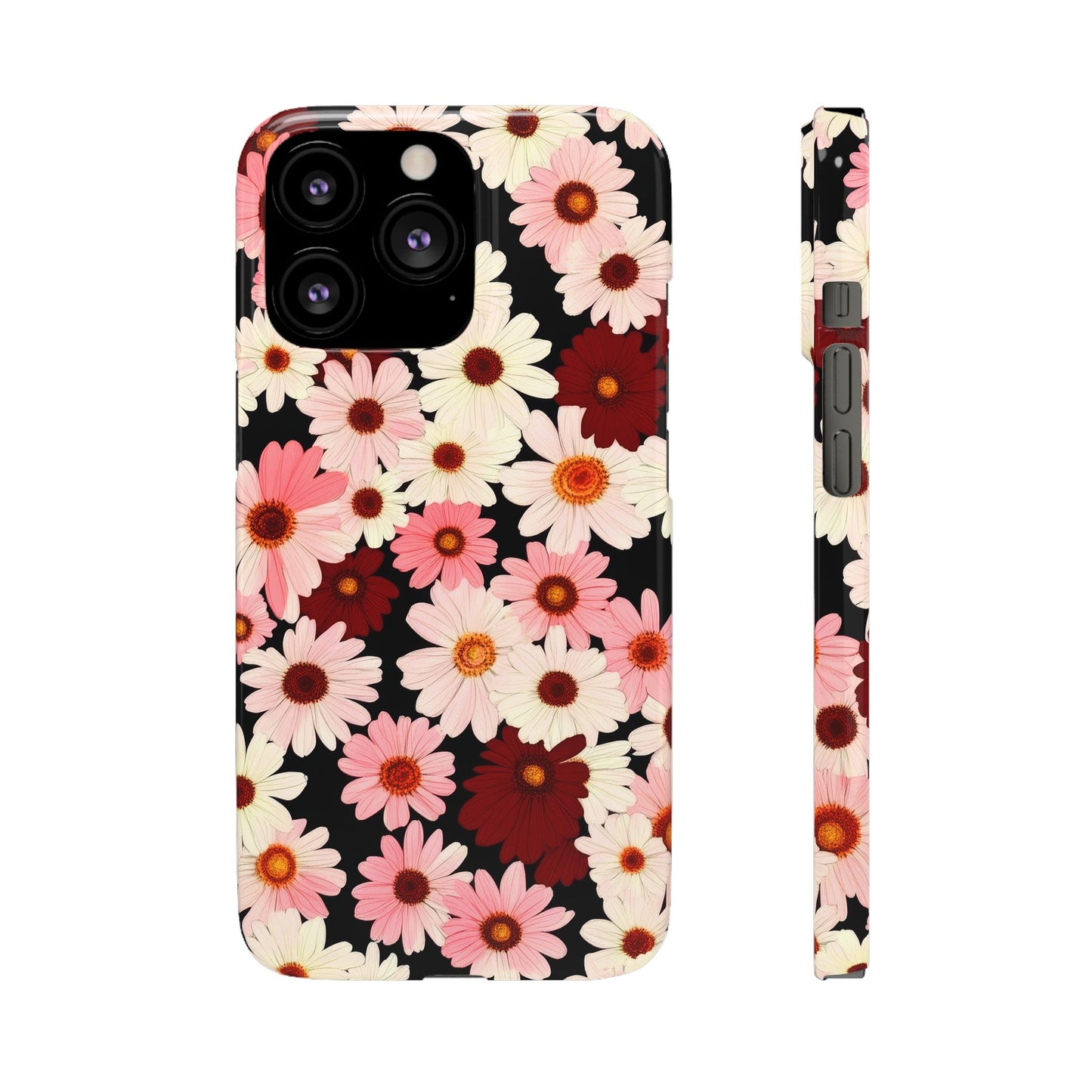 Petal Swing Retro Floral Snap Case