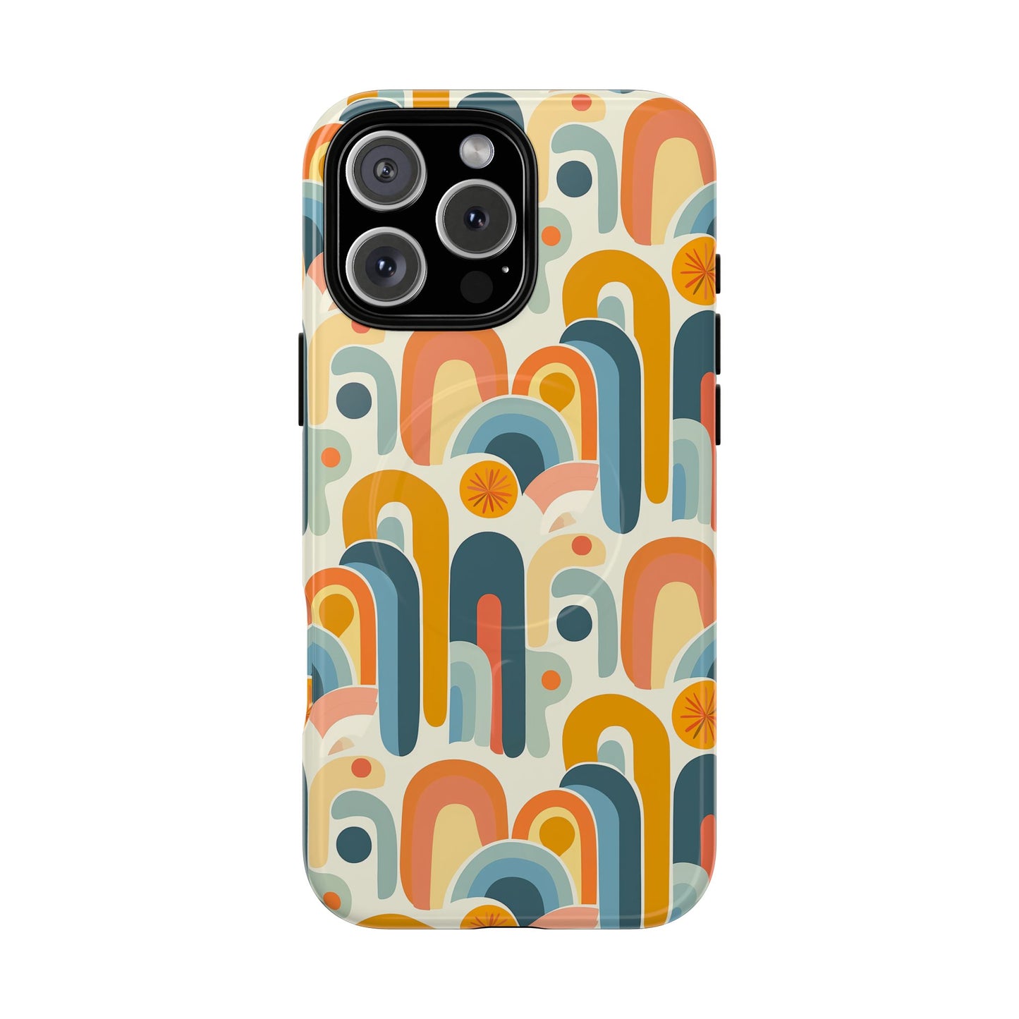 Coral Reverie Robuste magnetische Handyhülle