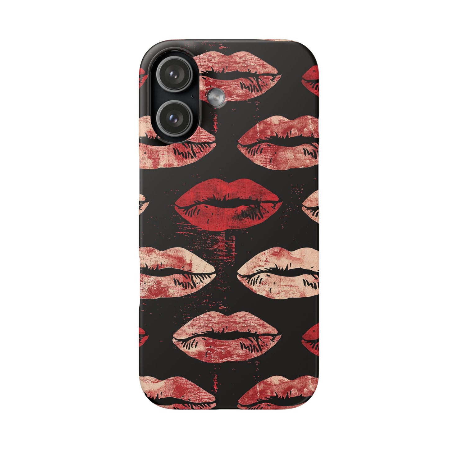 Midnight Pout Snap Phone Case