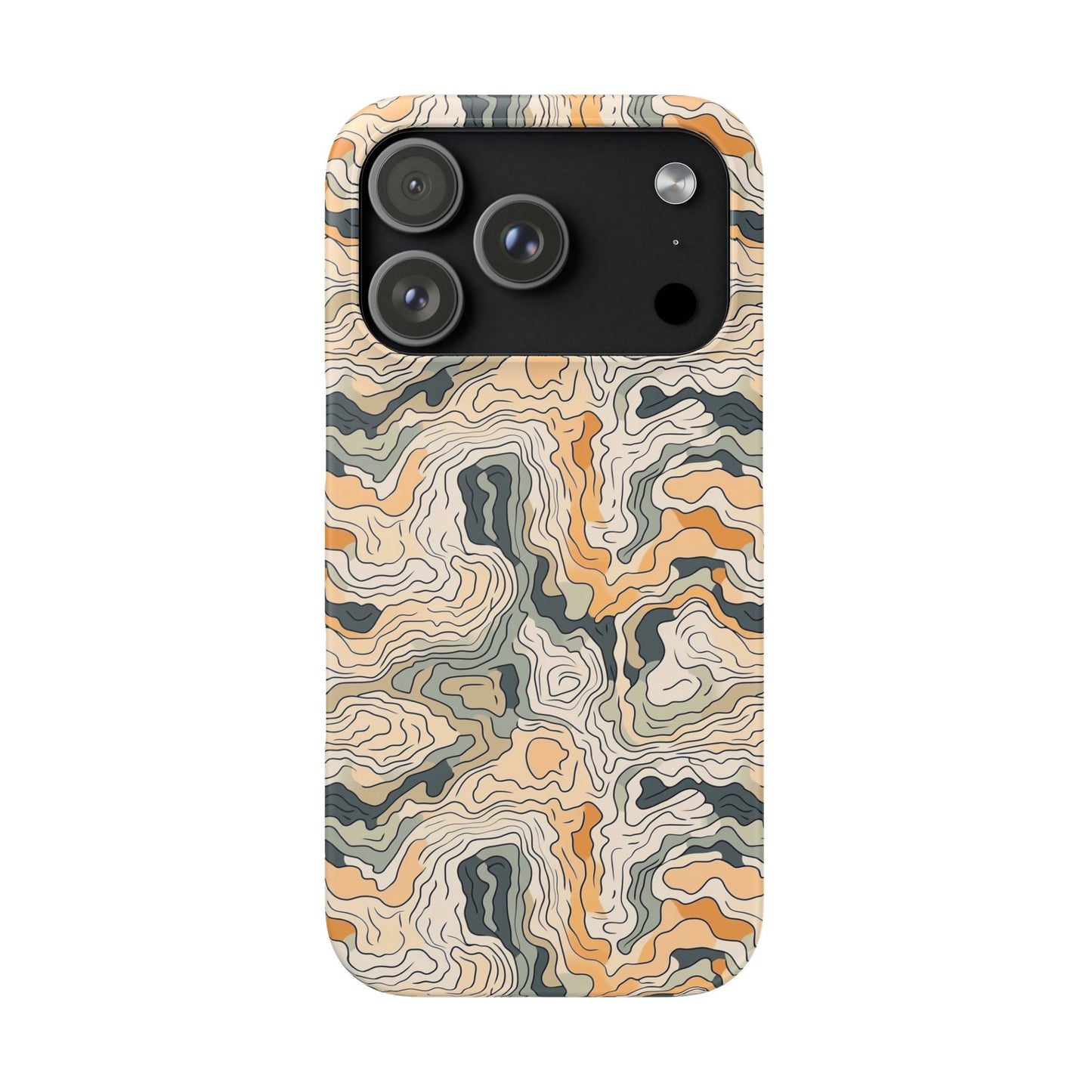 Earthy Abstract Snap Case