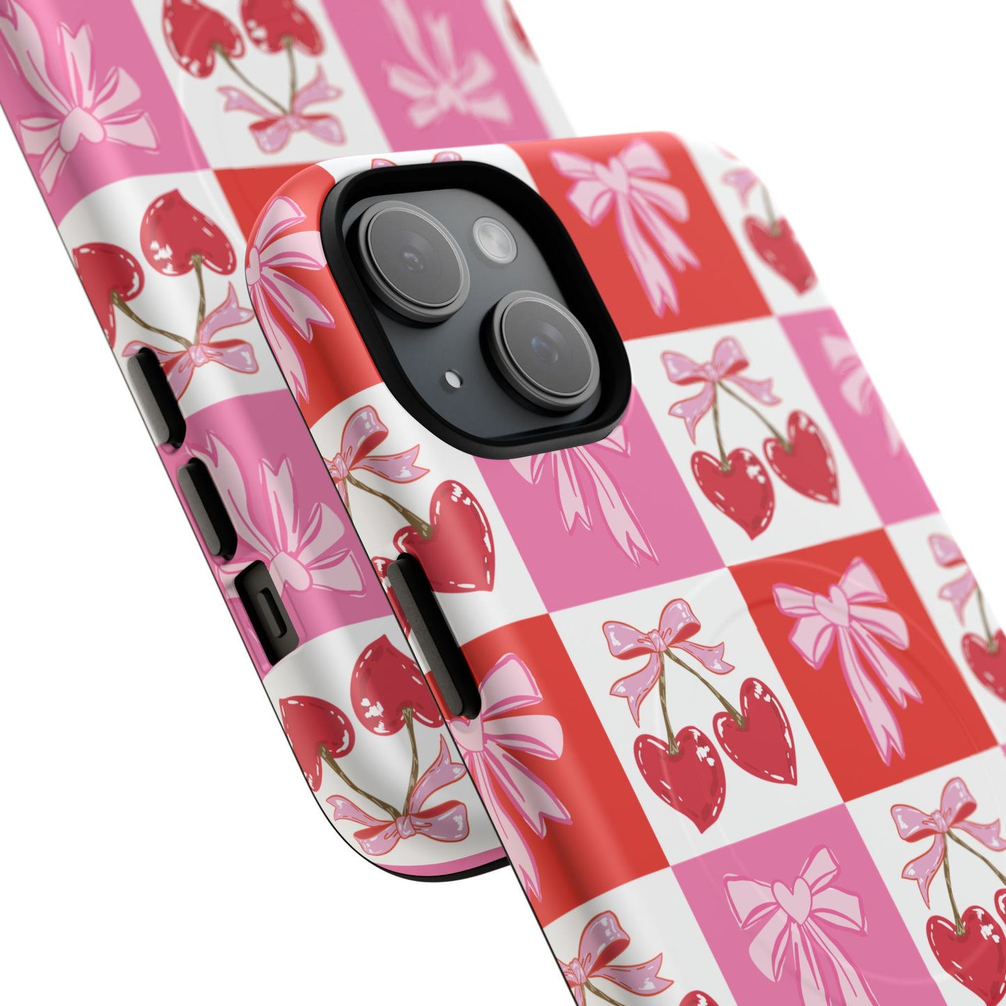 Sweet Pink Coquette Tough Magnetic Phone Case