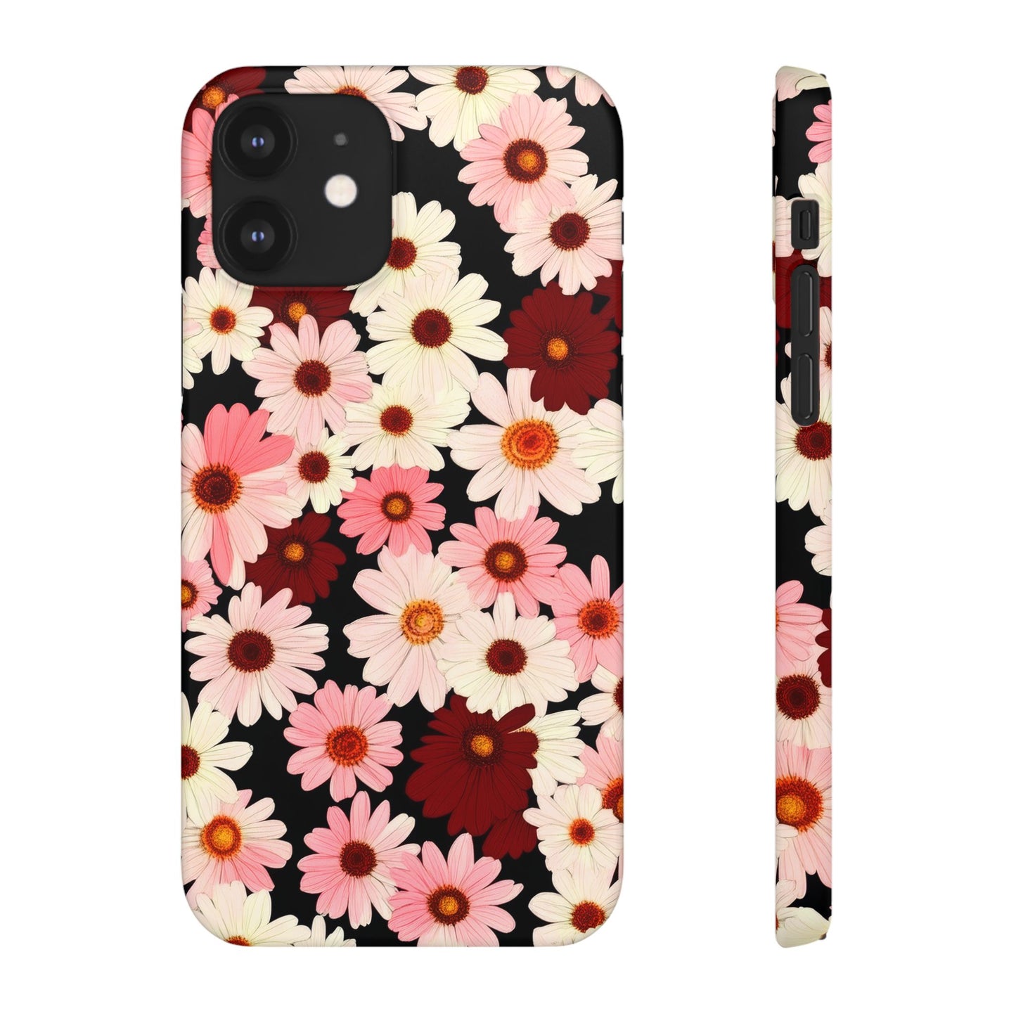 Petal Swing Retro Floral Snap Case