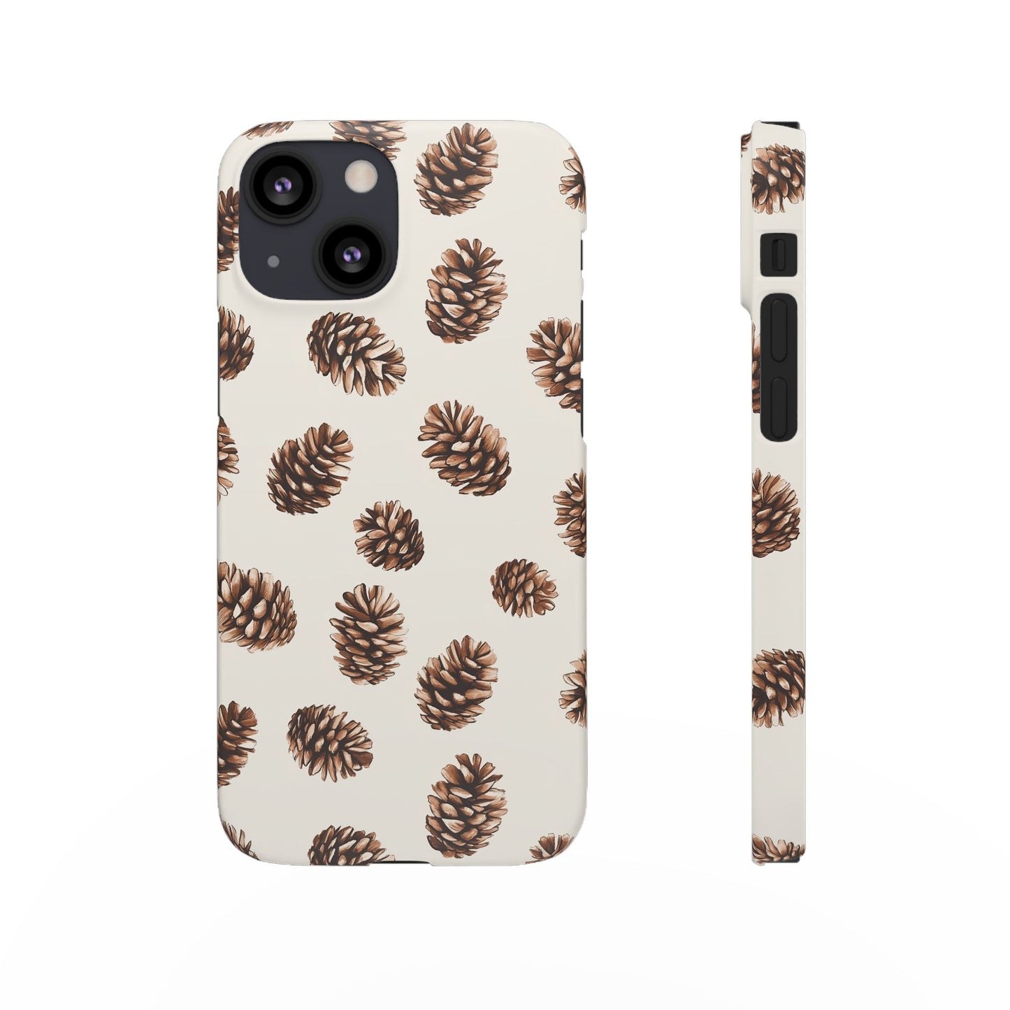 Woodland- Pine Cone Snap Phone Case