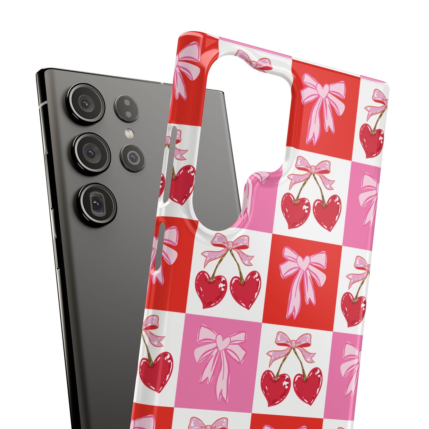 Sweet Pink Coquette Snap Case