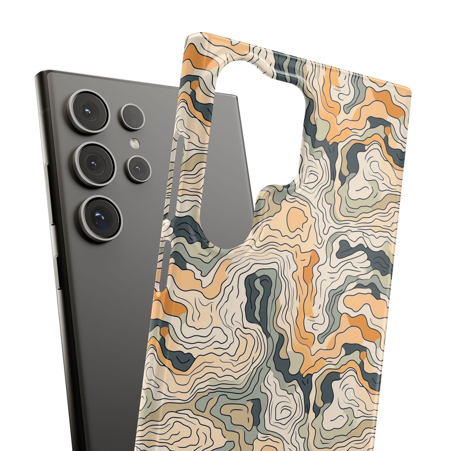 Earthy Abstract Snap Case