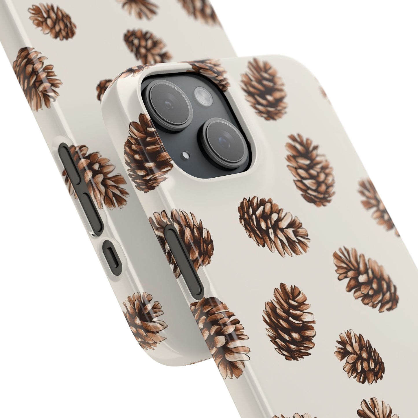 Woodland- Pine Cone Snap Phone Case