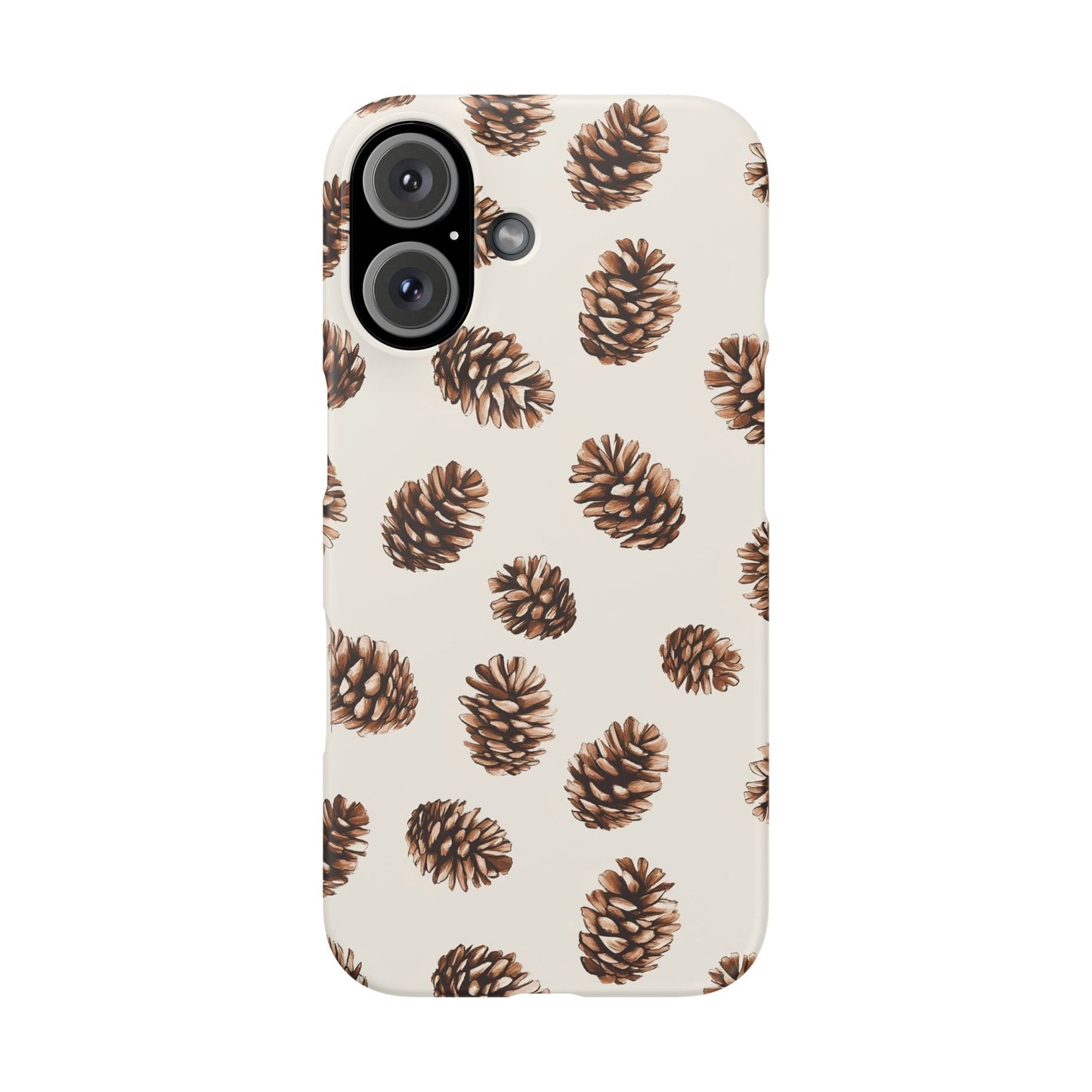 Woodland- Pine Cone Snap Phone Case