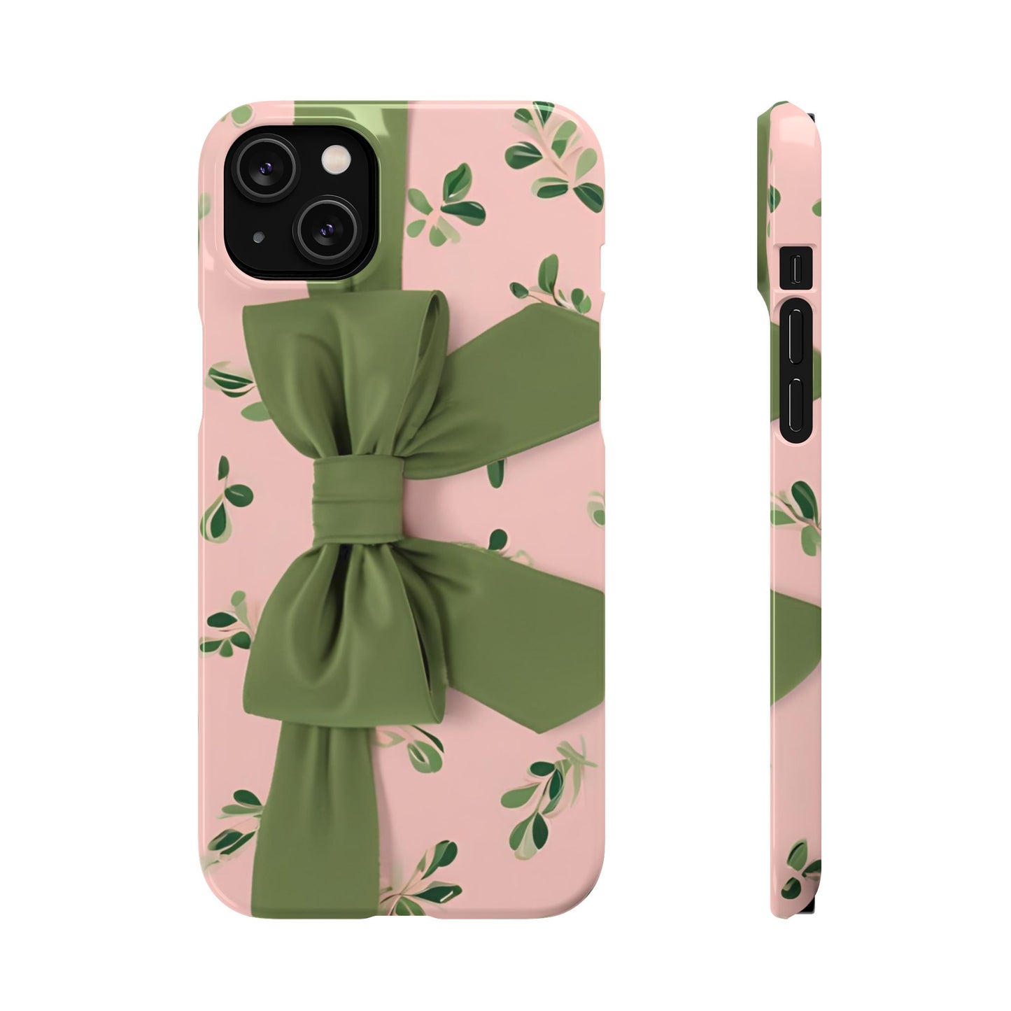Blushing Bow Snap Case