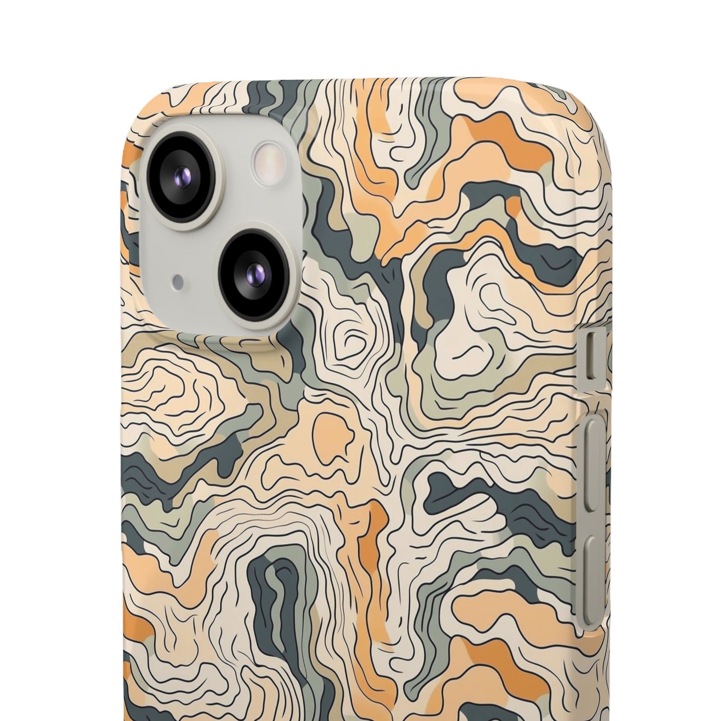 Earthy Abstract Snap Case
