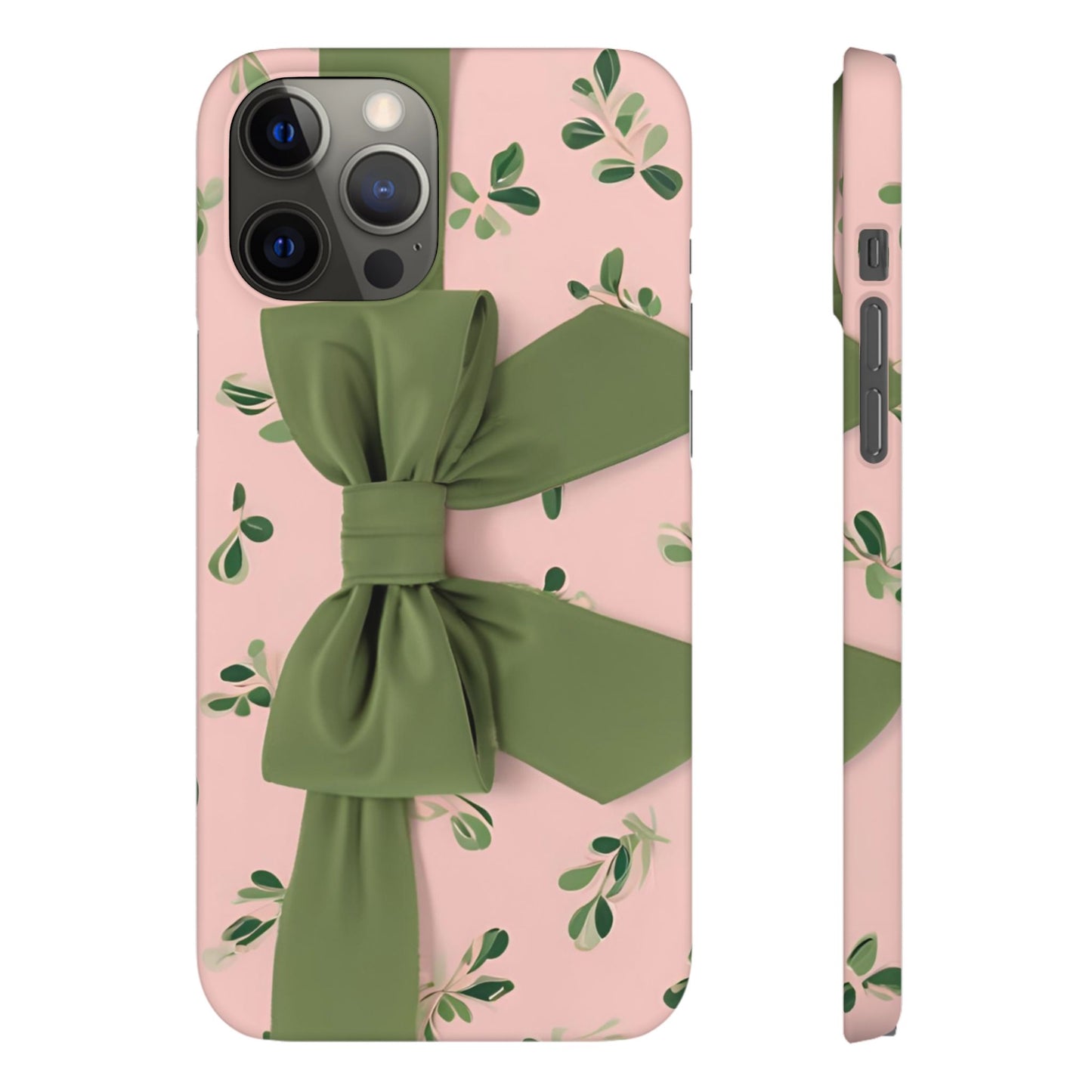 Blushing Bow Snap Case