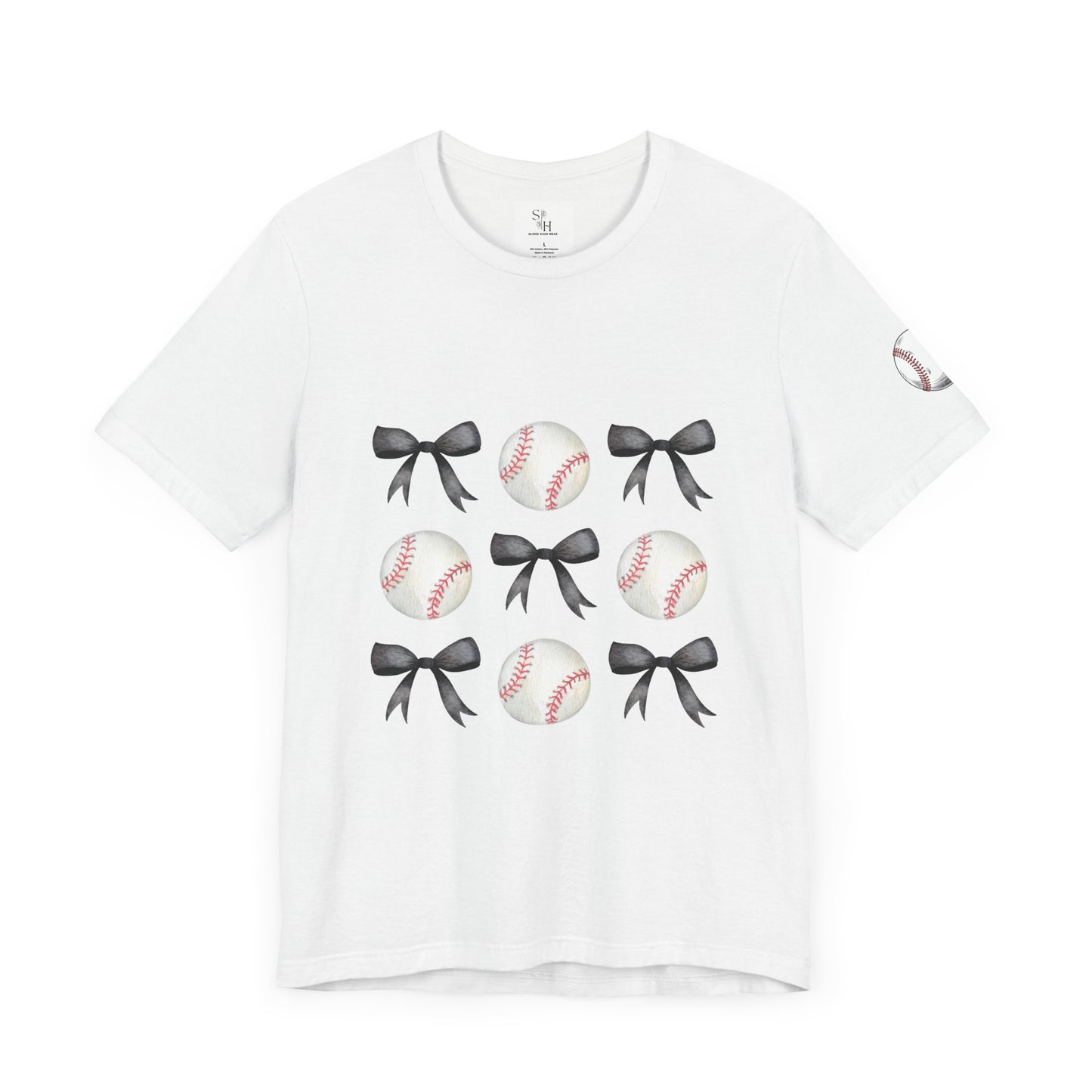 Baseball Coquette Unisex Jersey Short Sleeve Tee