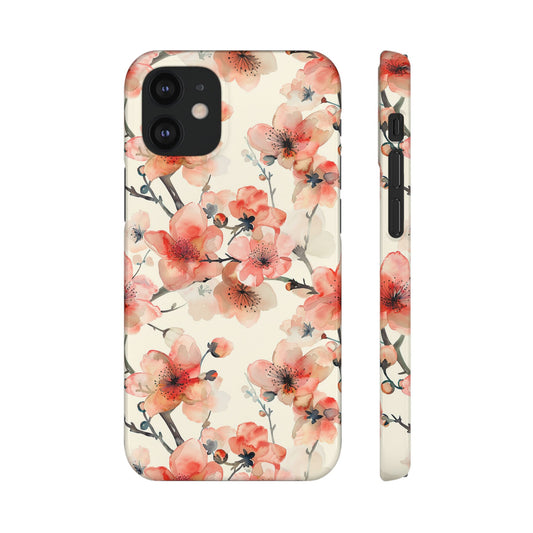 Cherry Veil Phone Snap Case