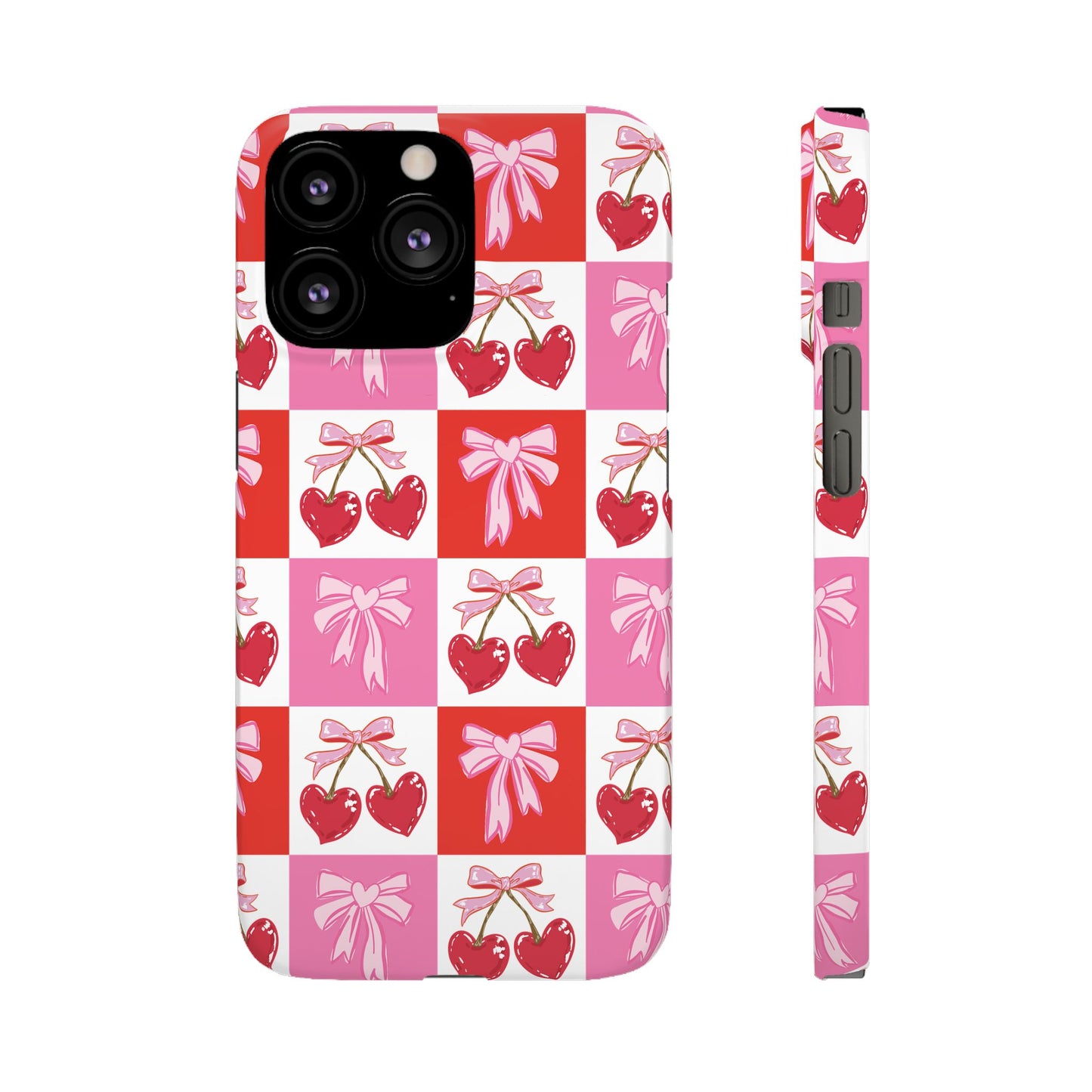 Sweet Pink Coquette Snap Case