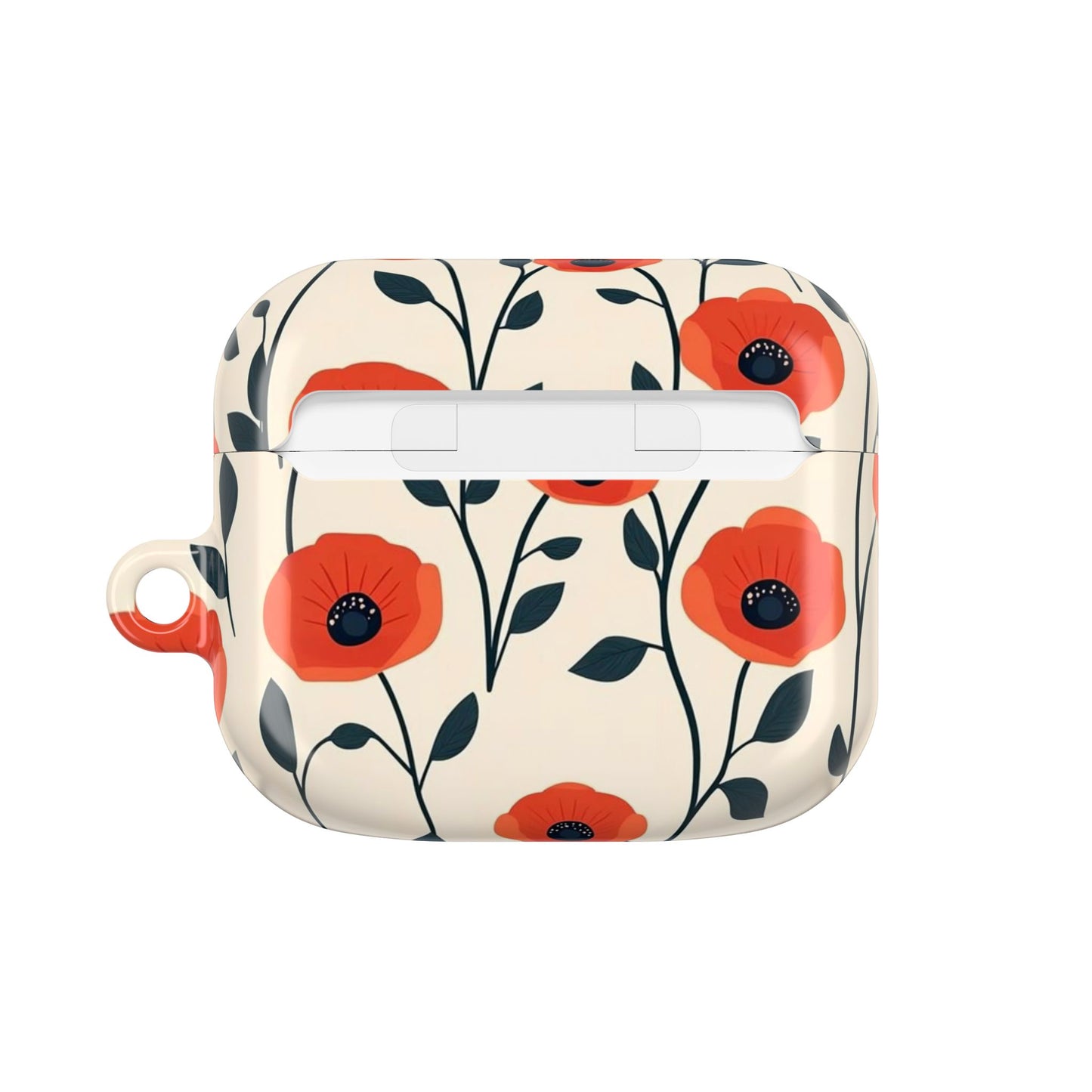 Poppy Fields AirPod Case