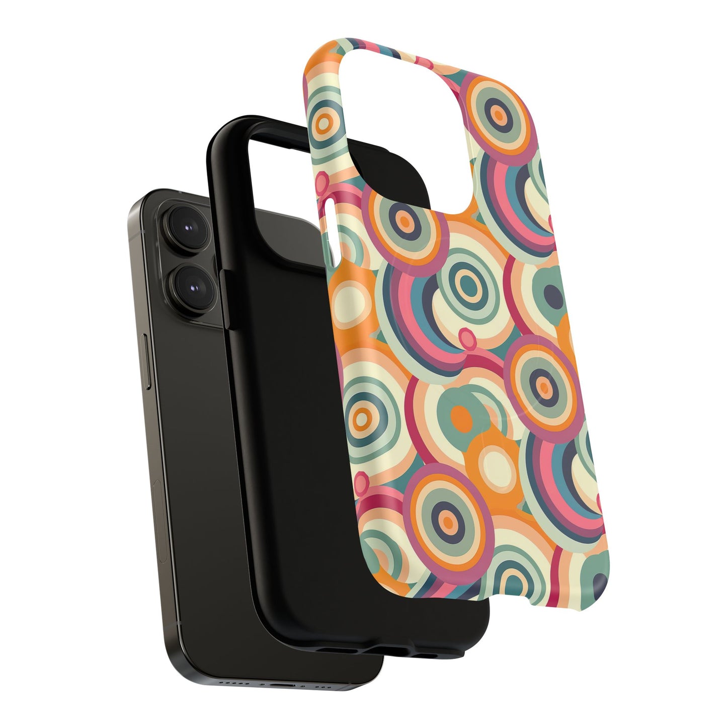 Retro Ripple Tough Magnetic Phone Case
