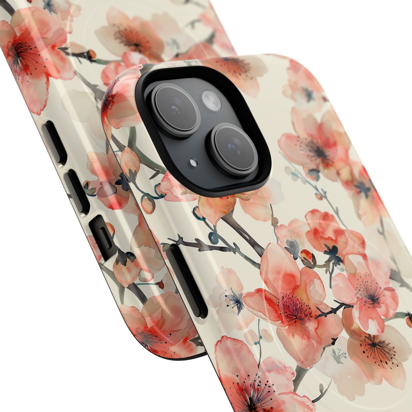 Cherry Veil Tough Magnetic Phone Case