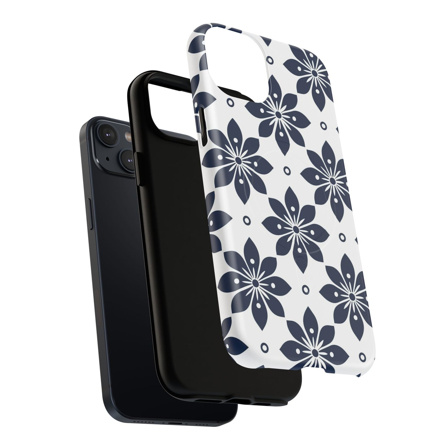 Azure Lattice Tough Magnetic Case