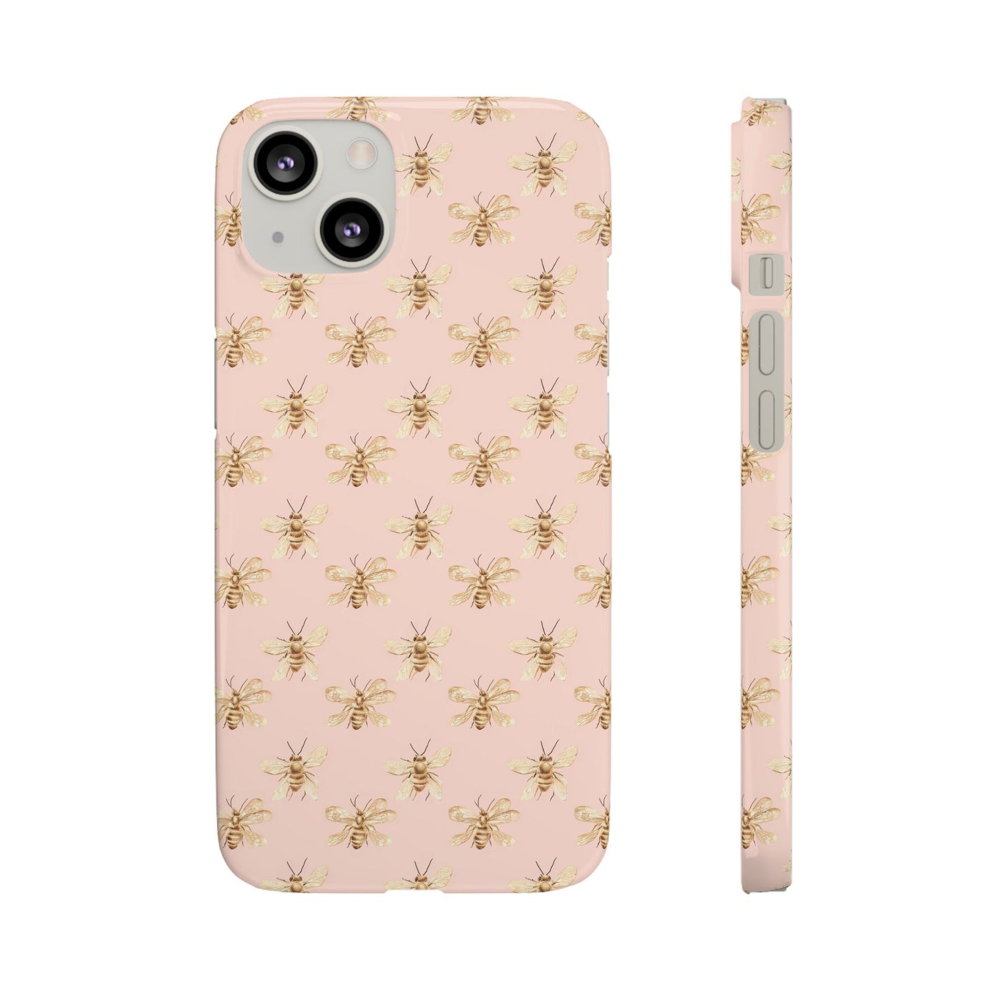 Pink Pollen Phone Snap Case