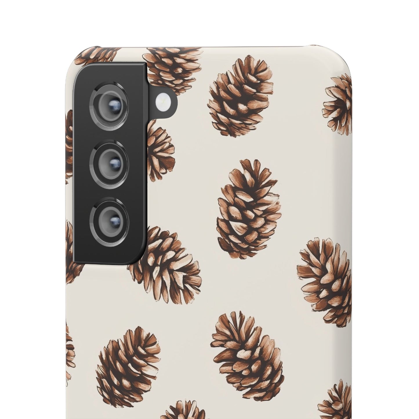 Woodland- Pine Cone Snap Phone Case