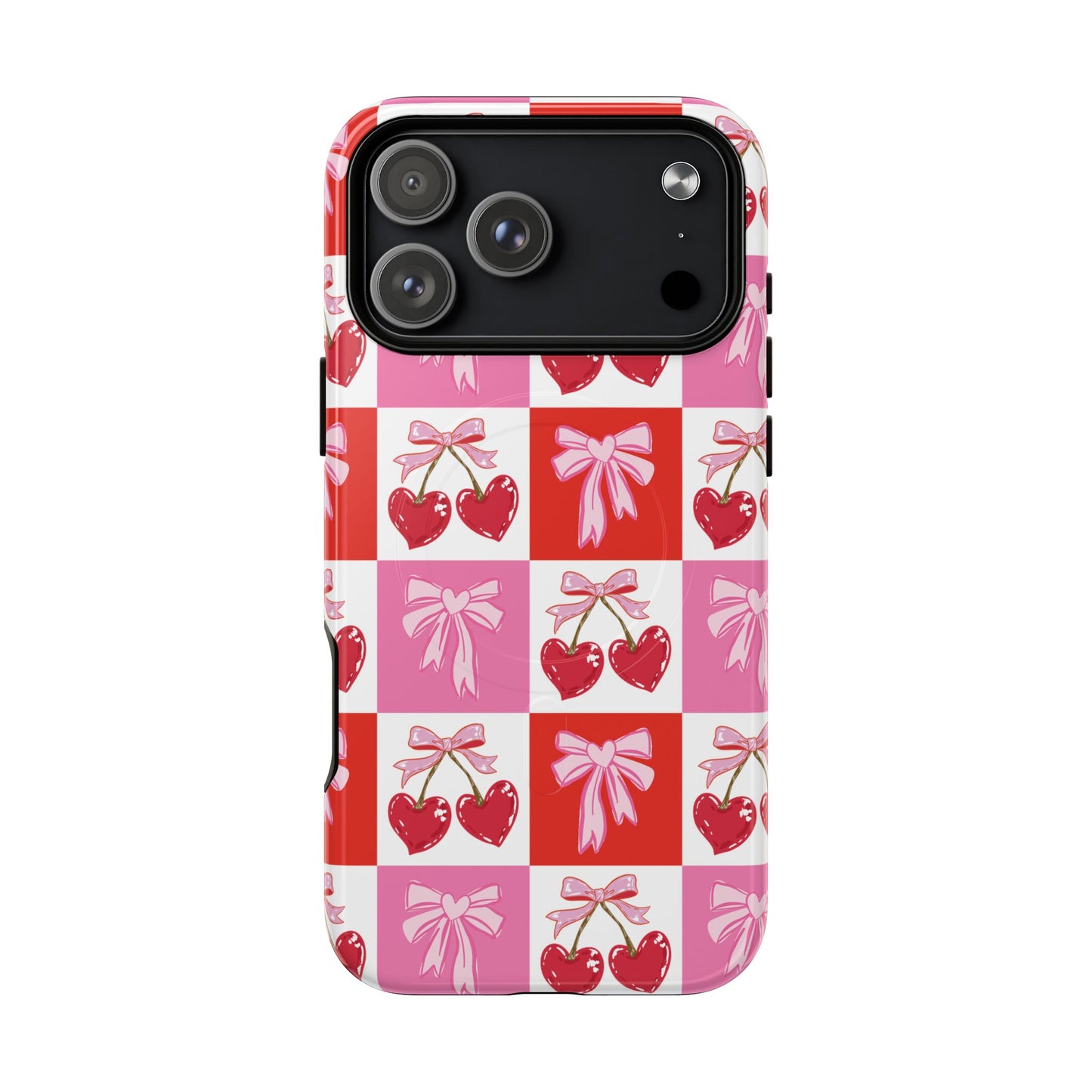 Sweet Pink Coquette Tough Magnetic Phone Case