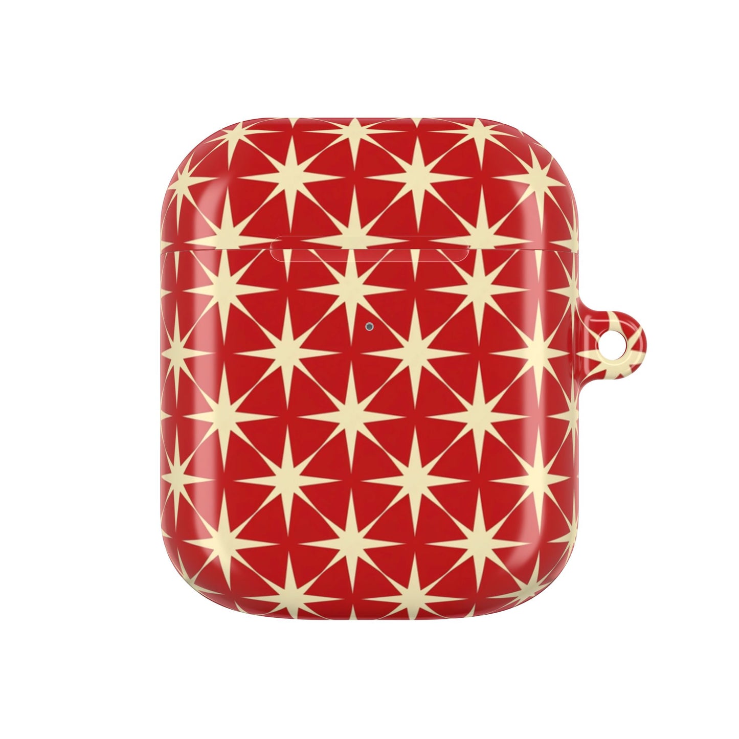 Crimson Star AirPod Case