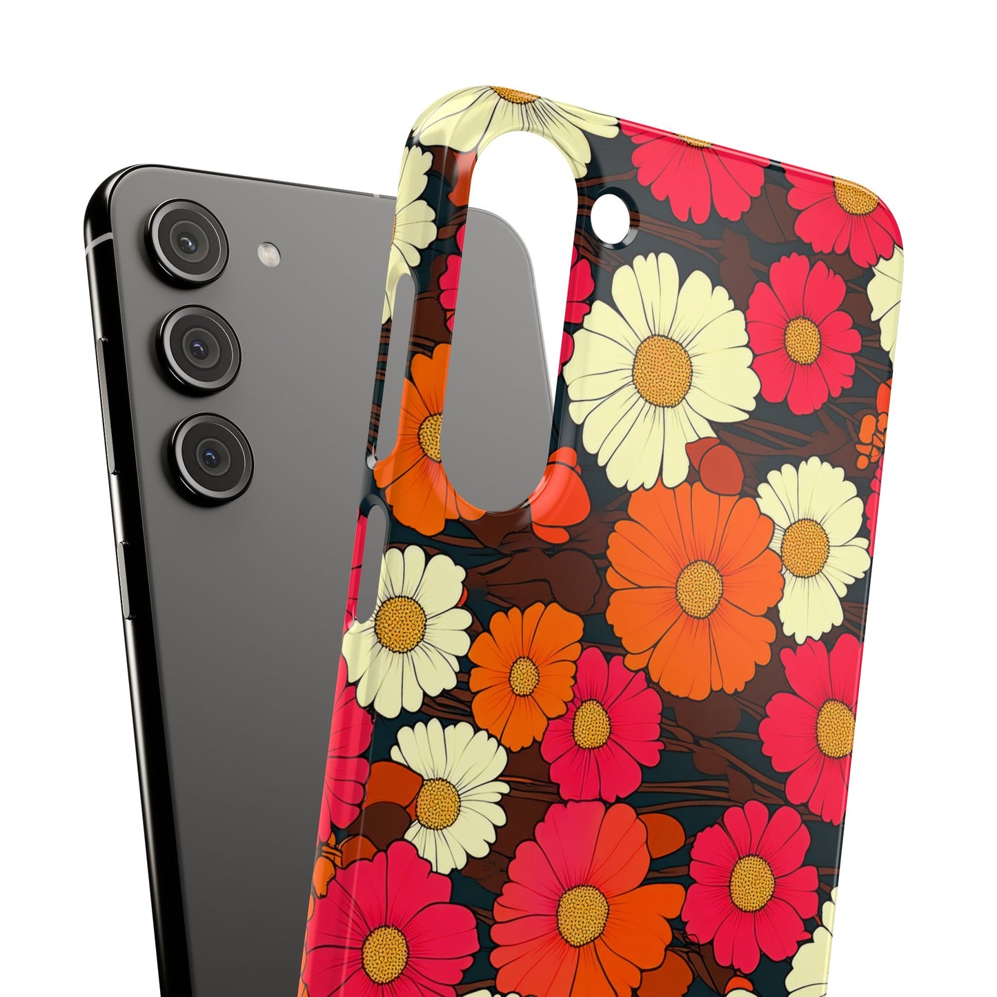 Petal Swing Retro Phone Snap Case