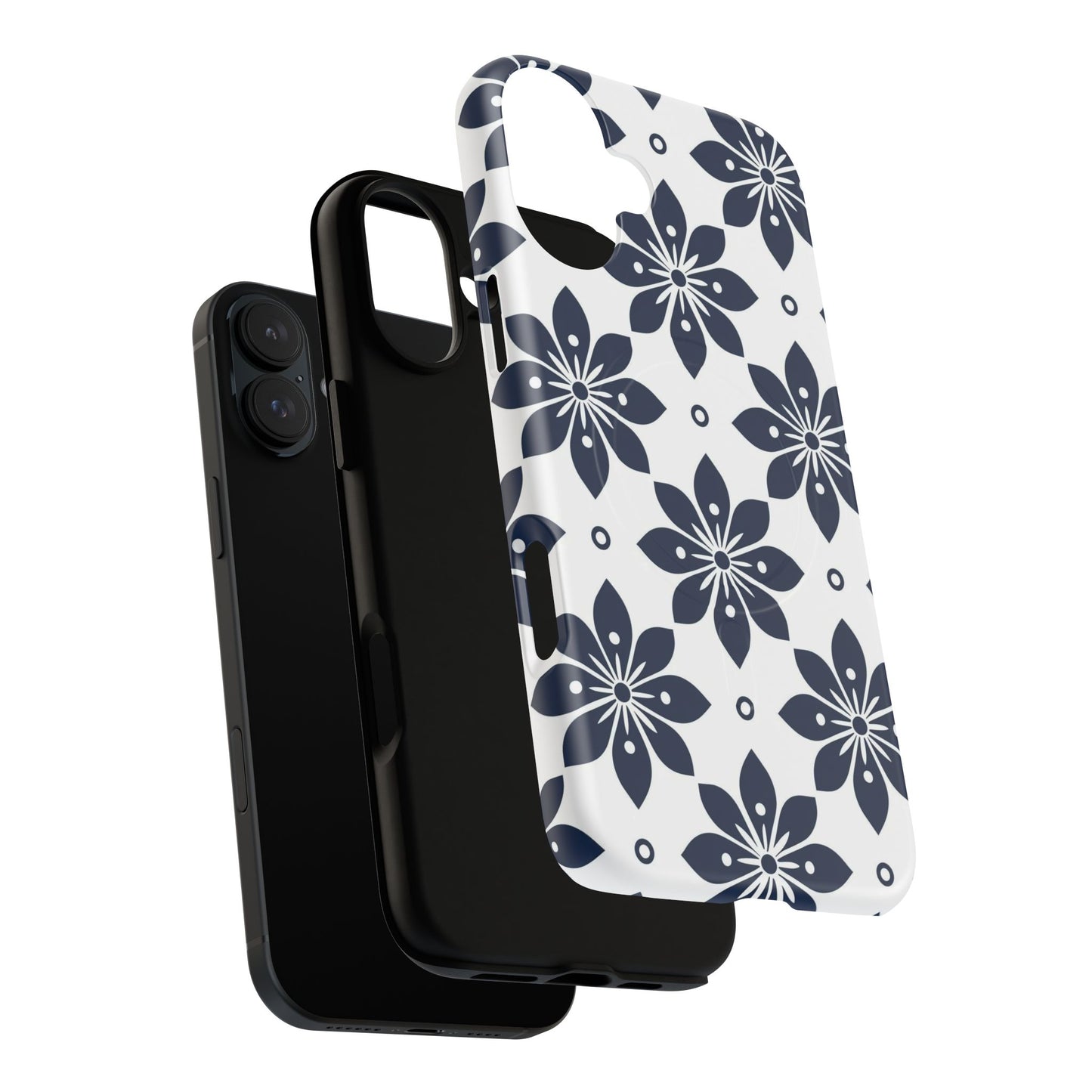 Azure Lattice Tough Magnetic Case