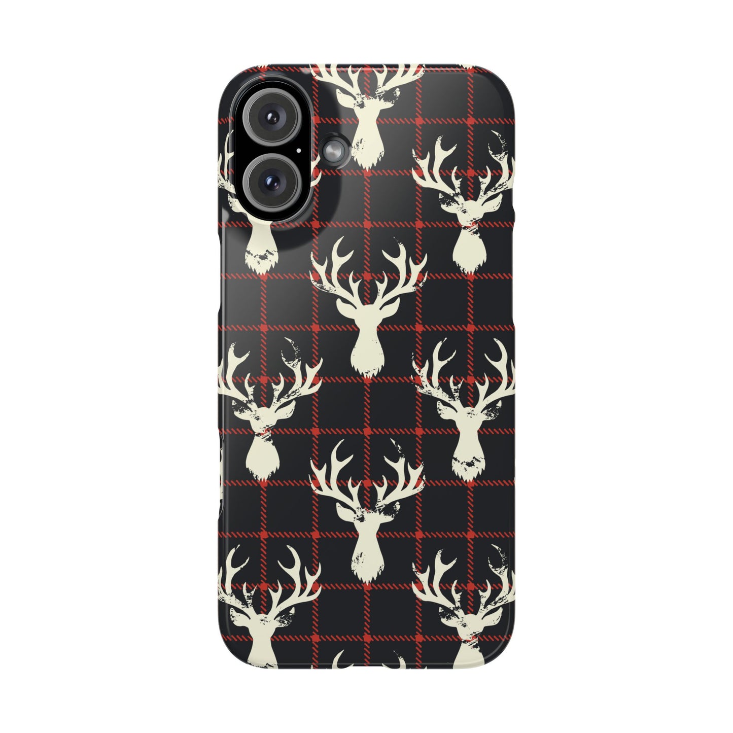 Stag Plaid Snap Case